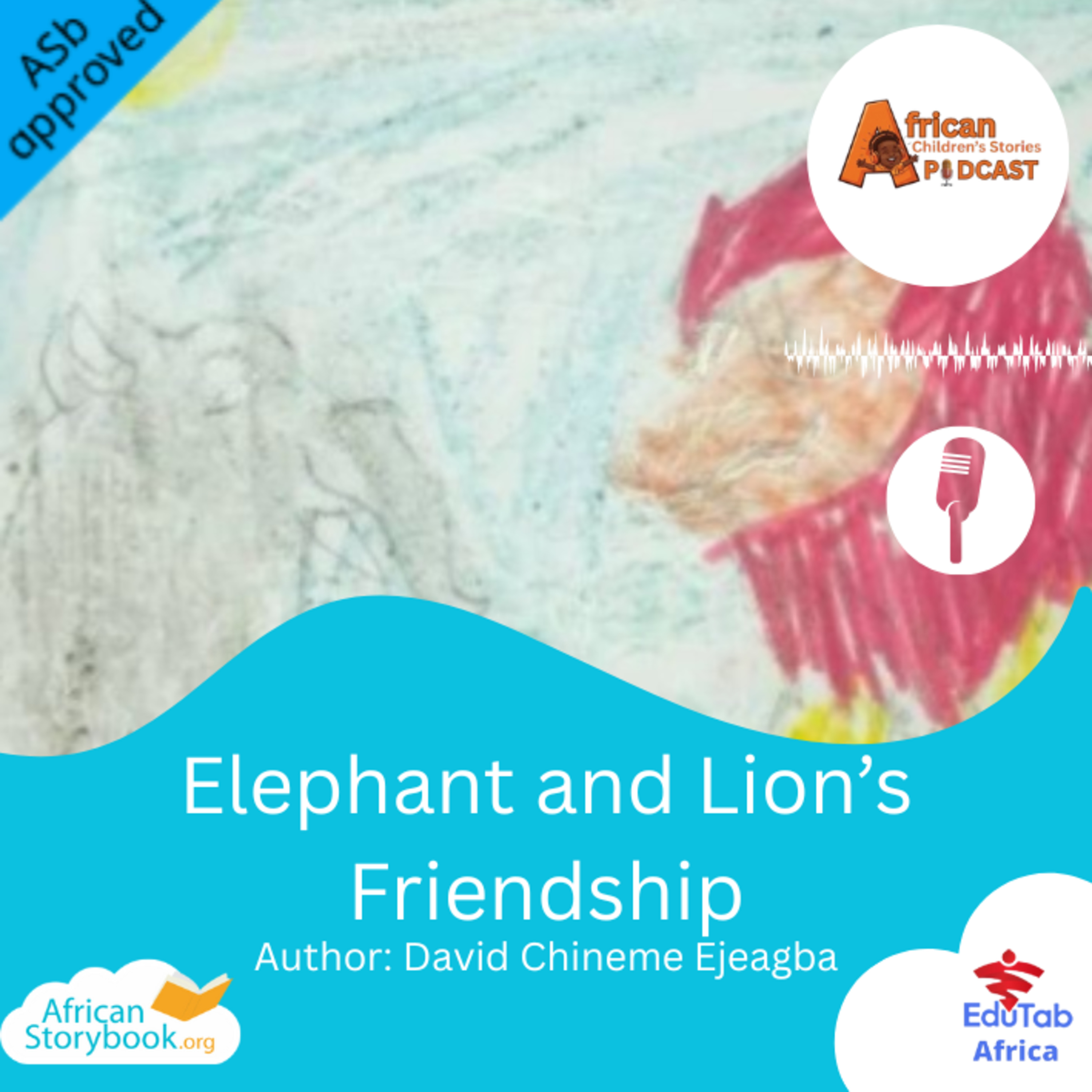 Elephant and Lion's Friendship