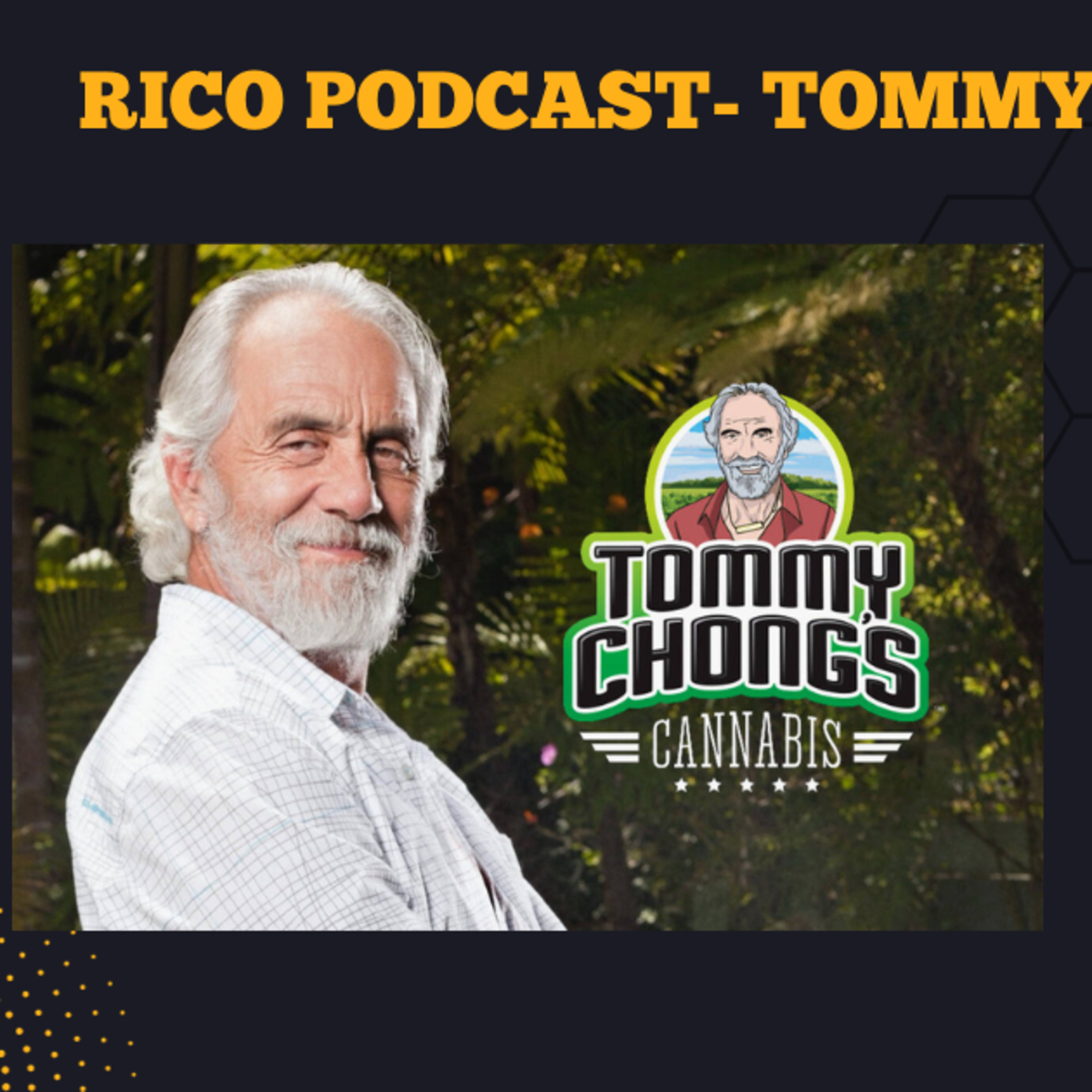 Rico Podcast Ep. 194- Tommy Chong episode artwork