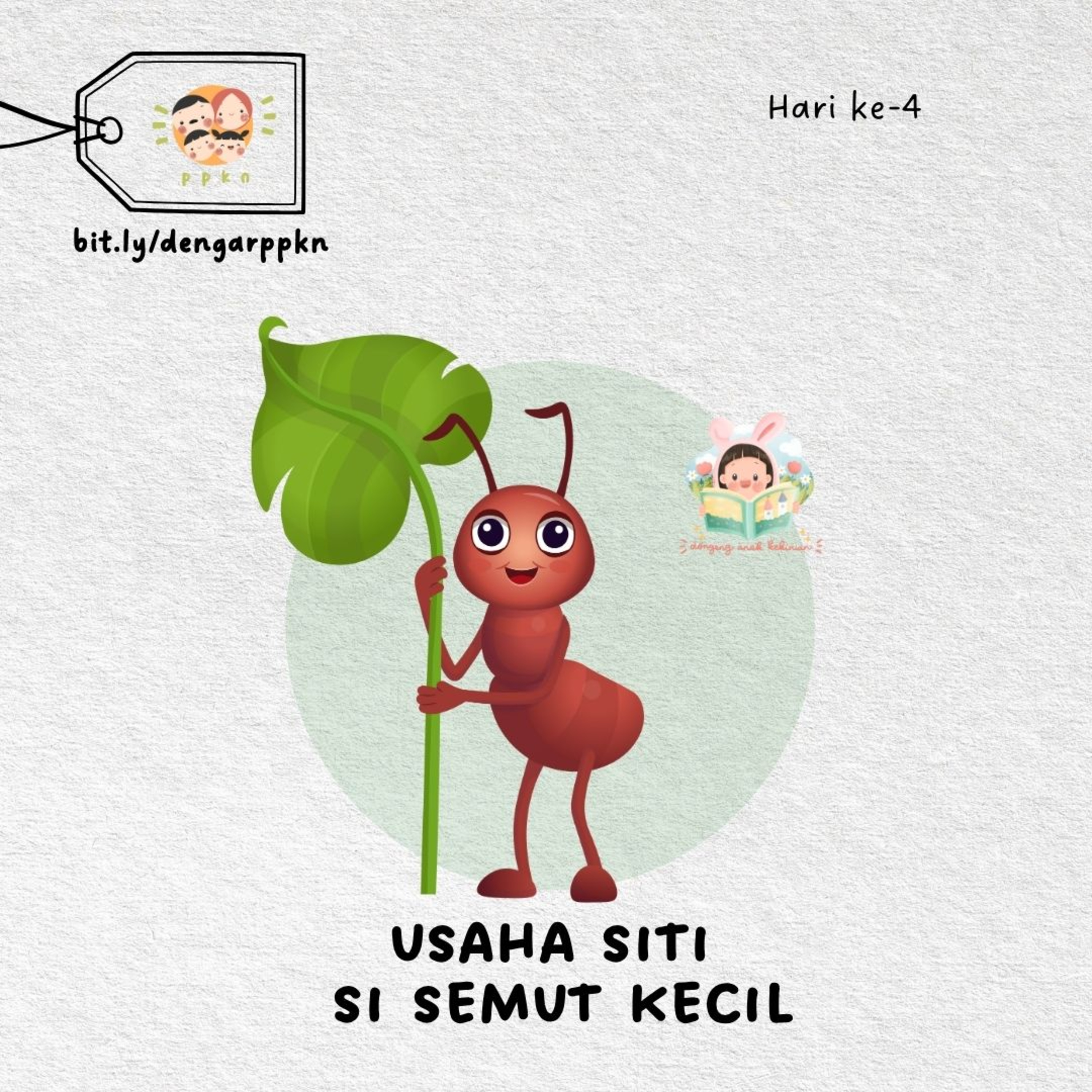 54 - Usaha Siti si Semut Kecil | #30HariBersuara2023