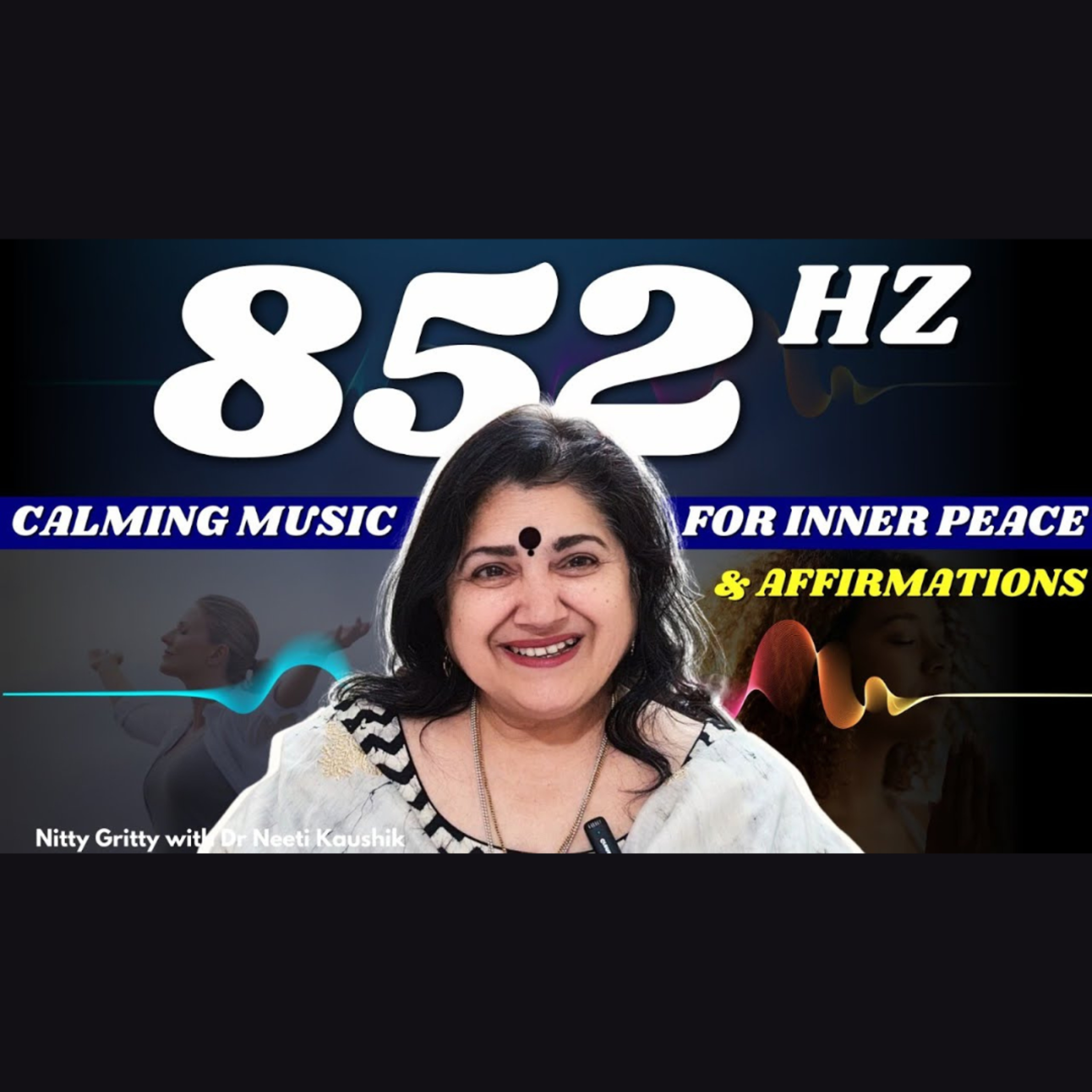 852 Hz - AWAKEN INTUITION MUSIC WITH AFFIRMATIONS episode artwork