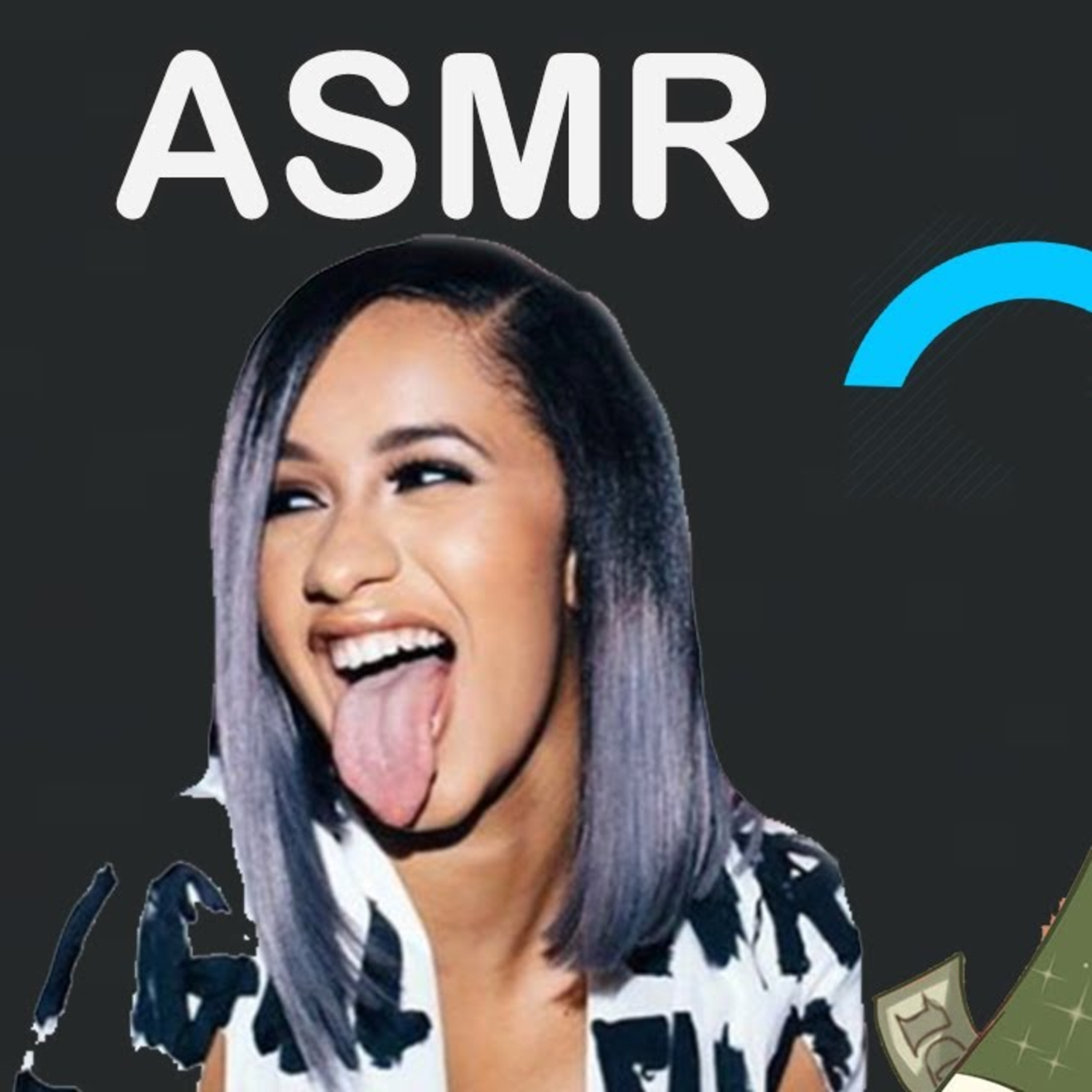 Cardi B ASMR Bio Read in Disney Anime style episode artwork