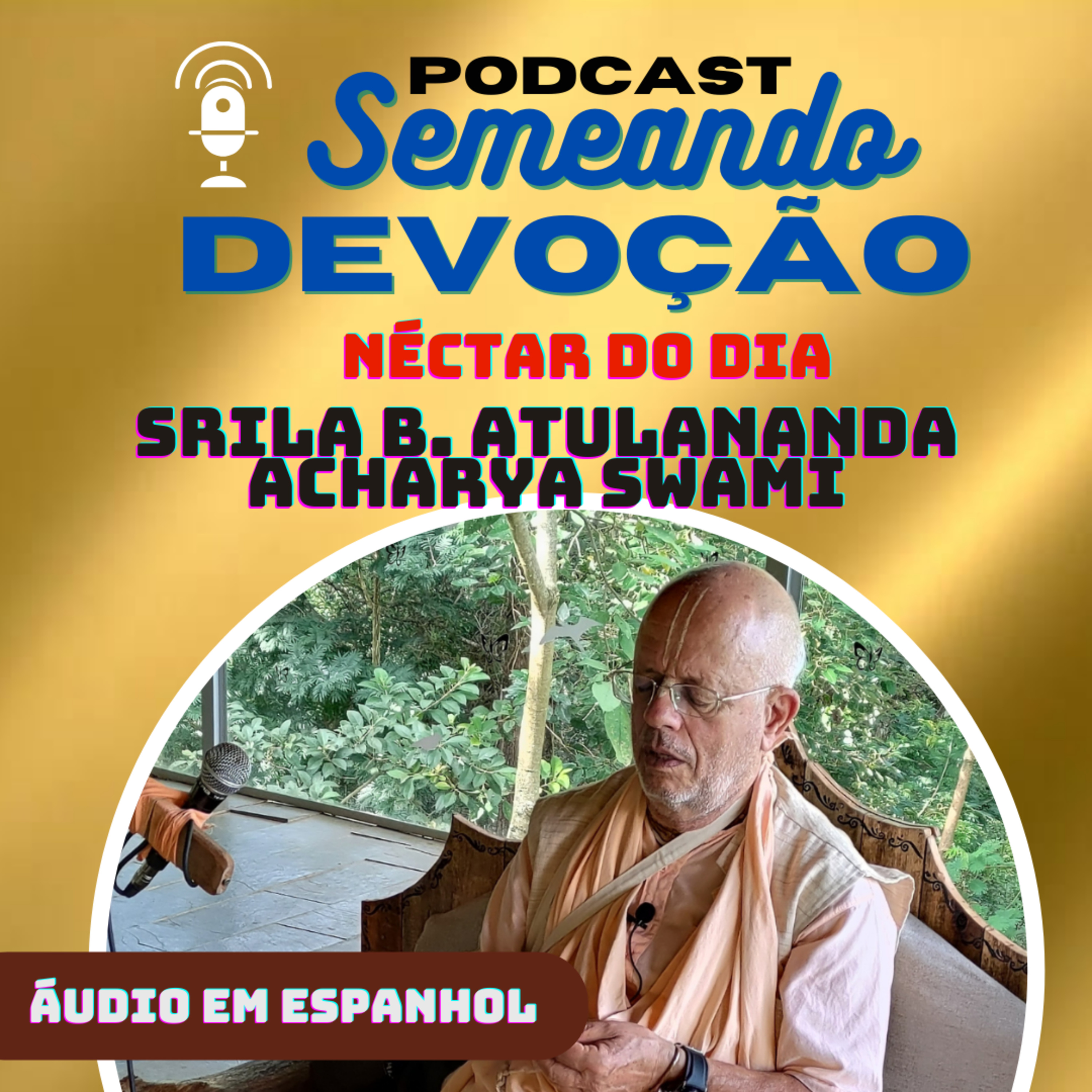 NÉCTAR DO DIA - com GURUDEVA ATULANANDA / Áudio em espanhol