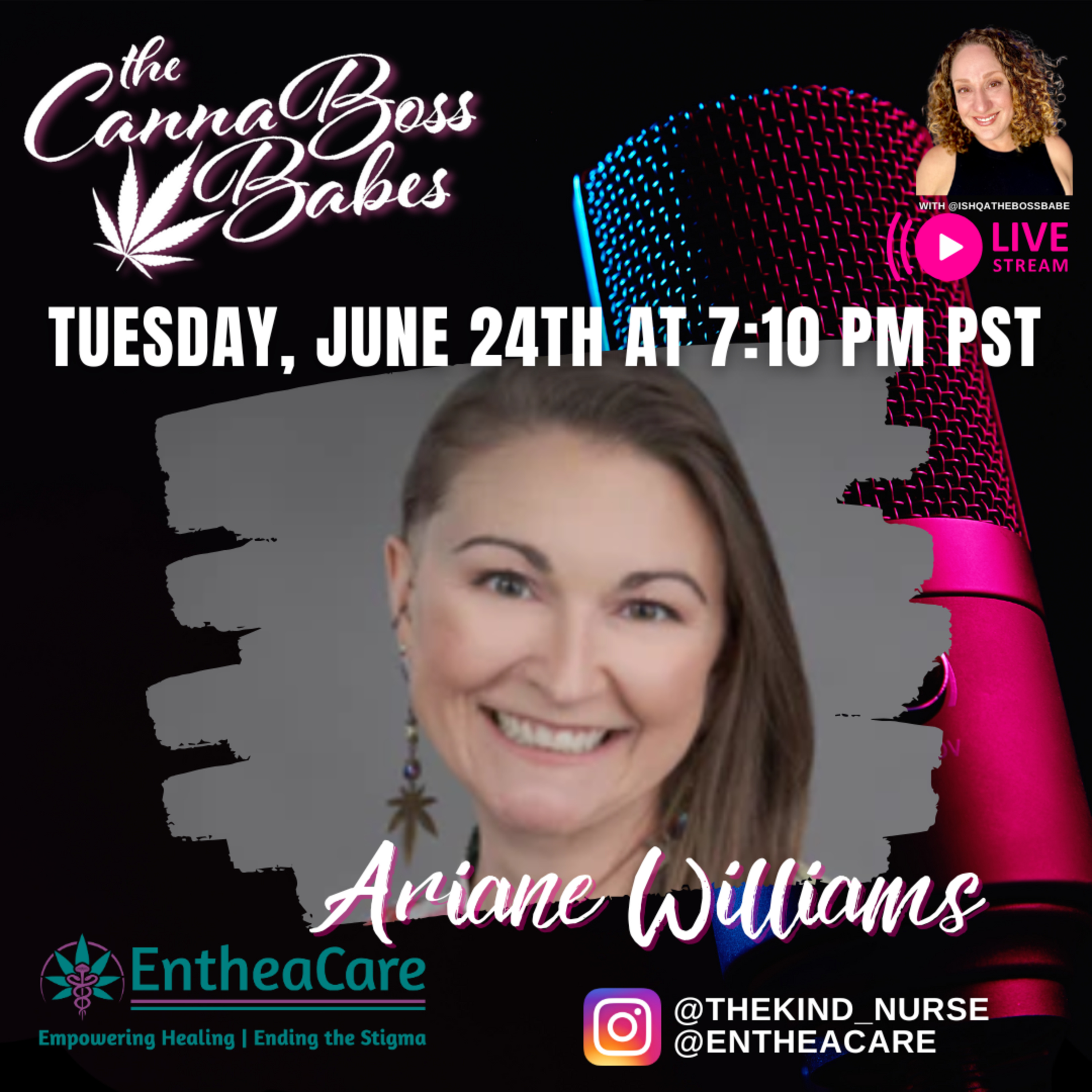 Transformative Power of Plant Medicine: In Conversation with EntheaCare's Kind Nurse, Ariane Williams episode artwork