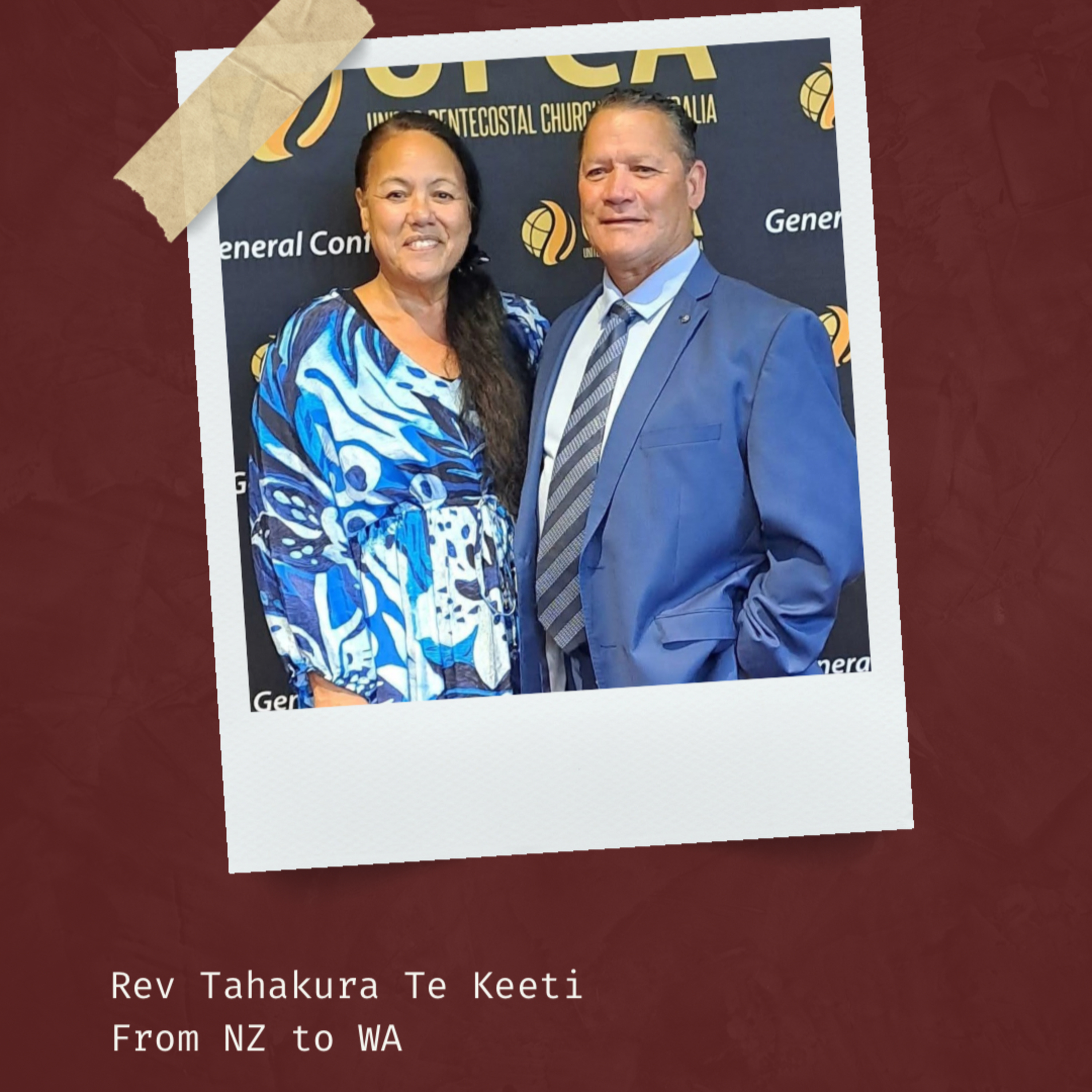 Rev Tahakura Te Keeti- From NZ to WA episode artwork