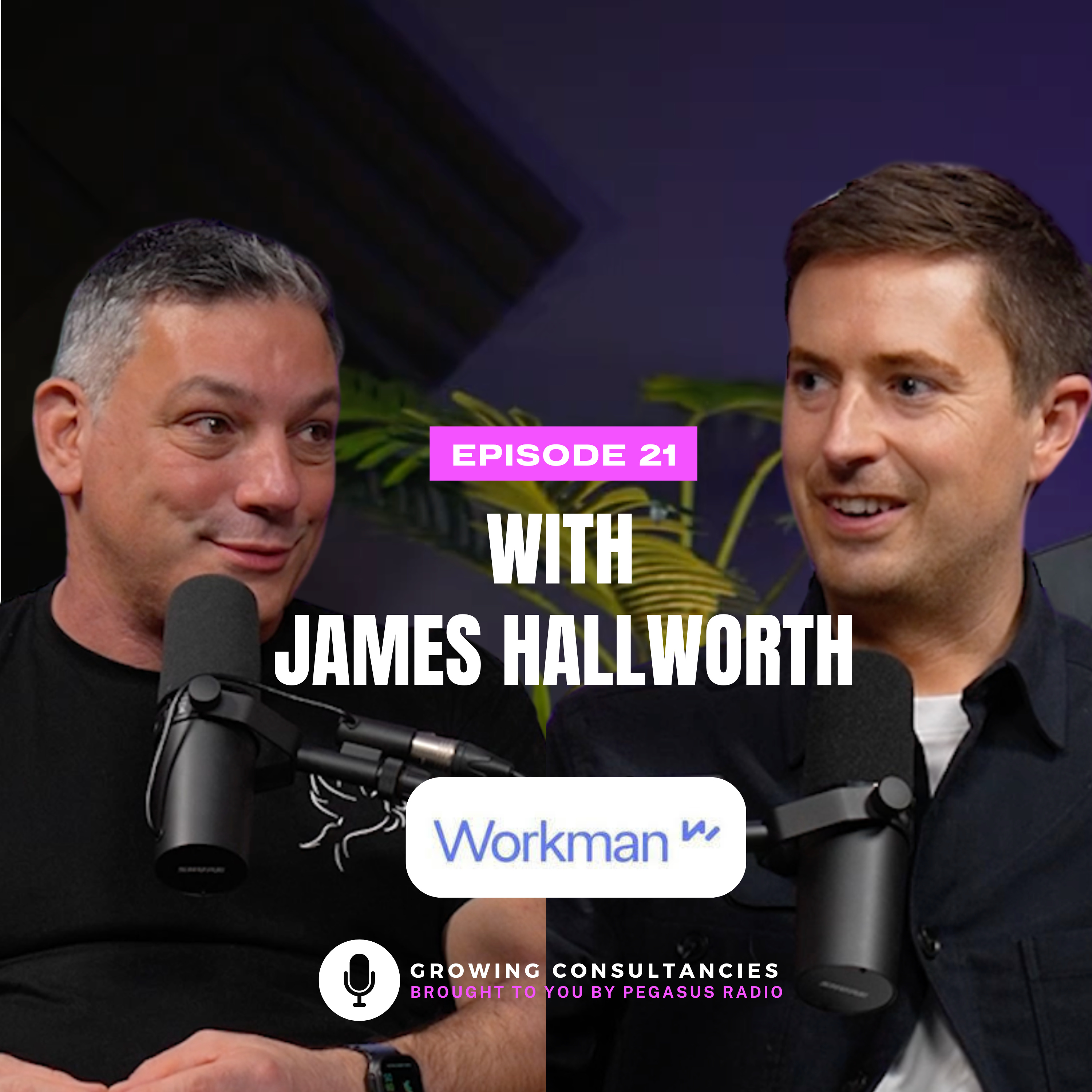 Growing Consultancies 021: James Hallworth of Workman LLP episode artwork