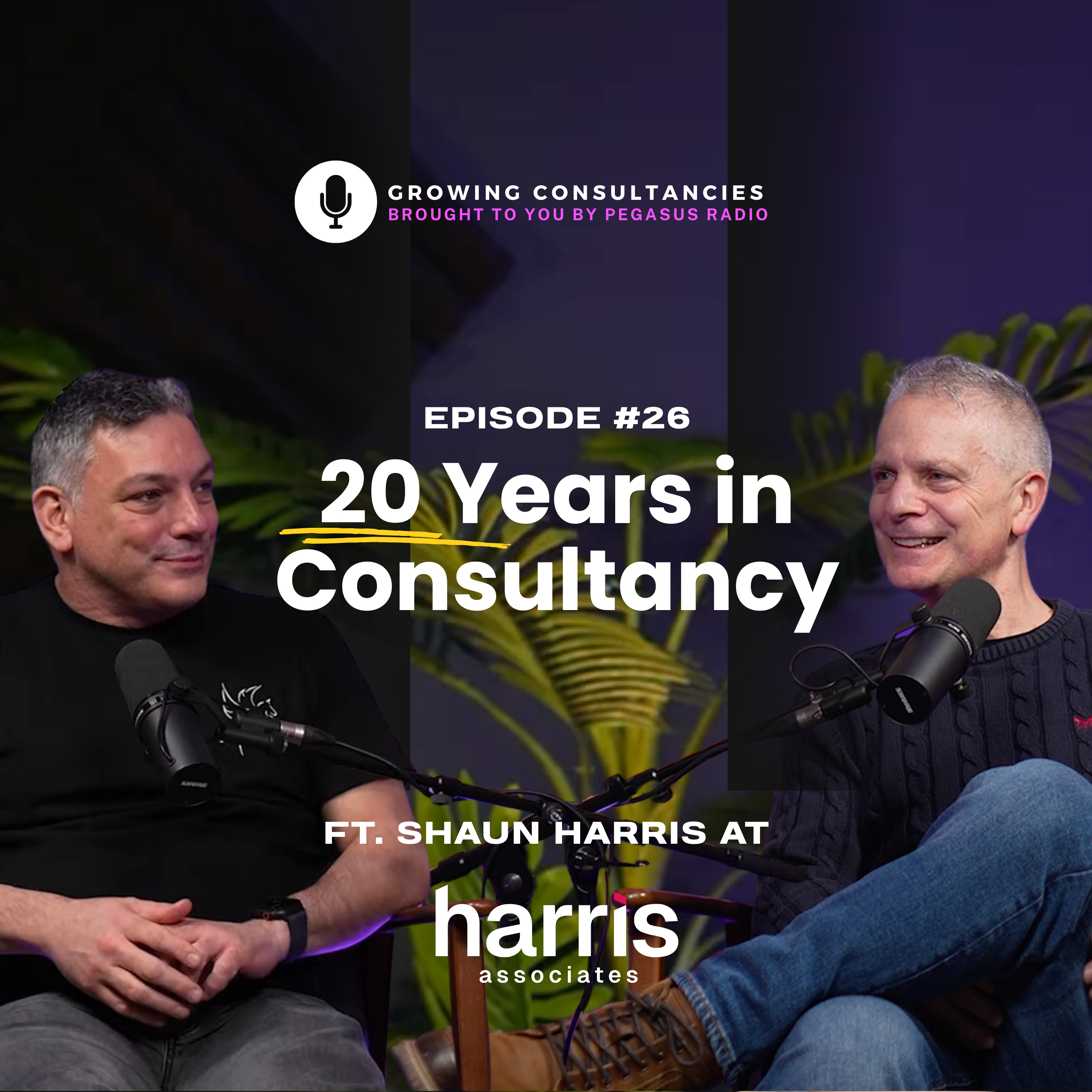 Growing Consultancies 026: 20 Years in Consultancy| Shaun Harris on Leadership, Growth and Modernising episode artwork