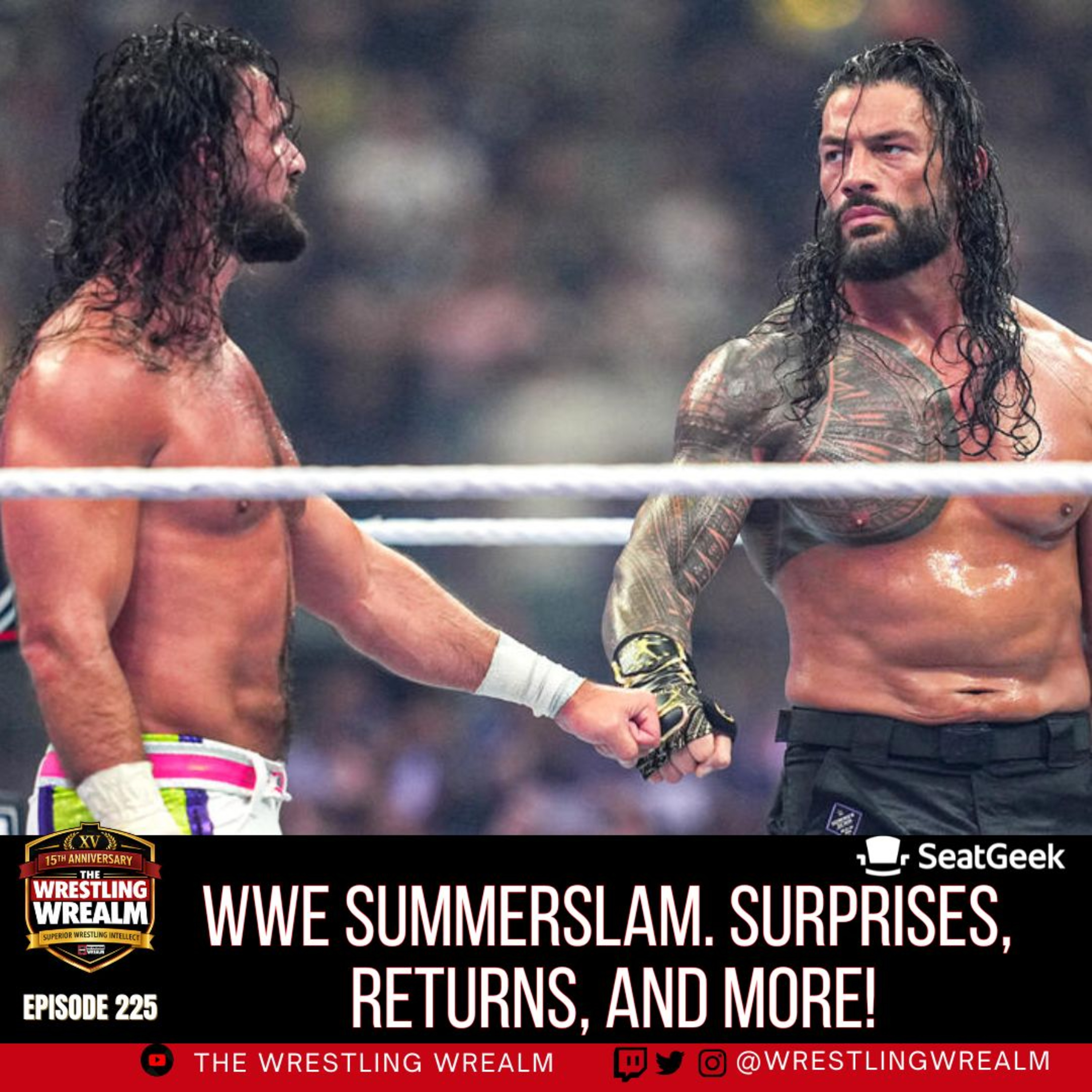 WWE SUMMERSLAM. SURPRISES, RETURNS, AND MORE! episode artwork