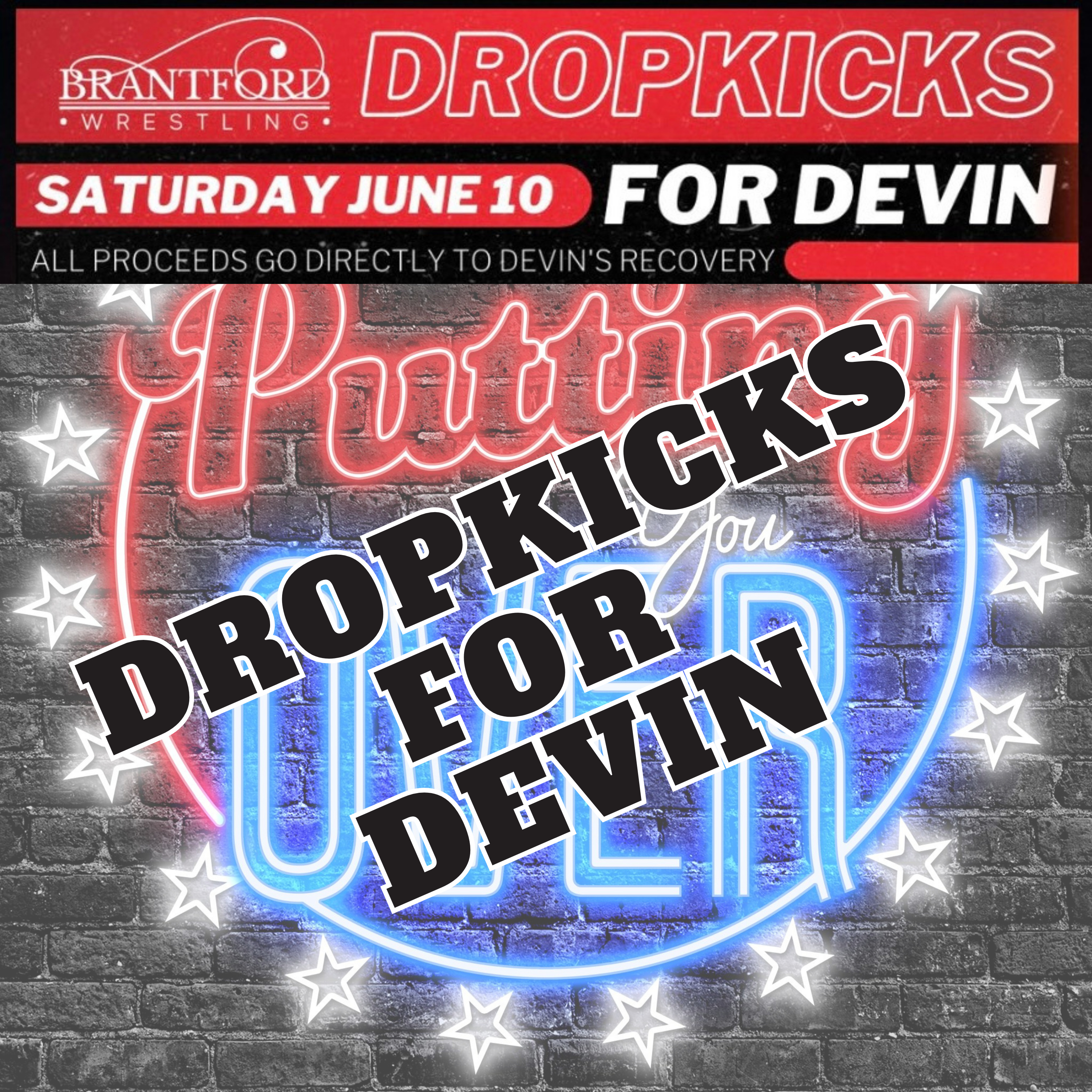 Aliens & Robots in Wrestling & Dropkicks for Devin on June 10th in Brantford, ON