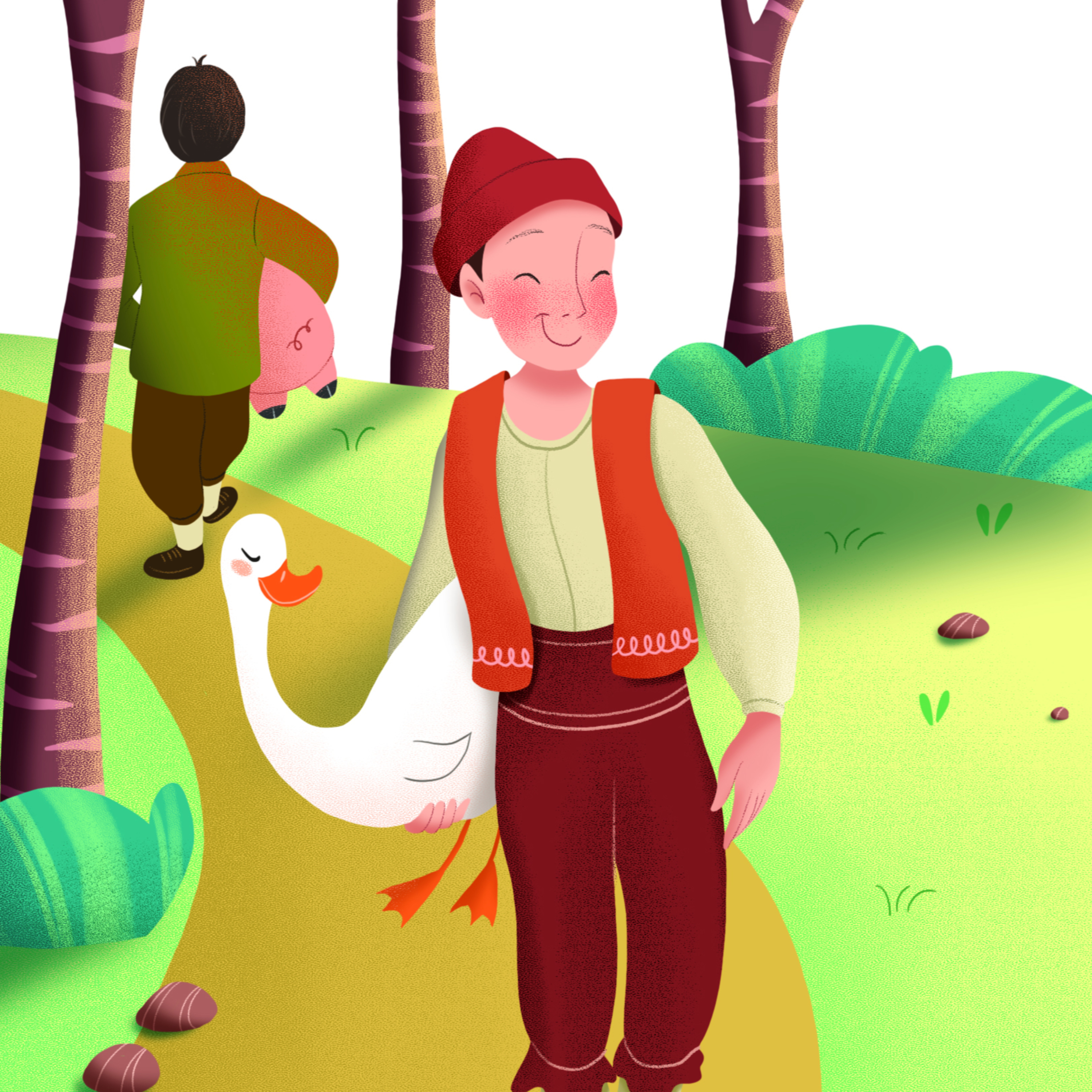 La fortuna di Hans - Fiabe classiche (A1)