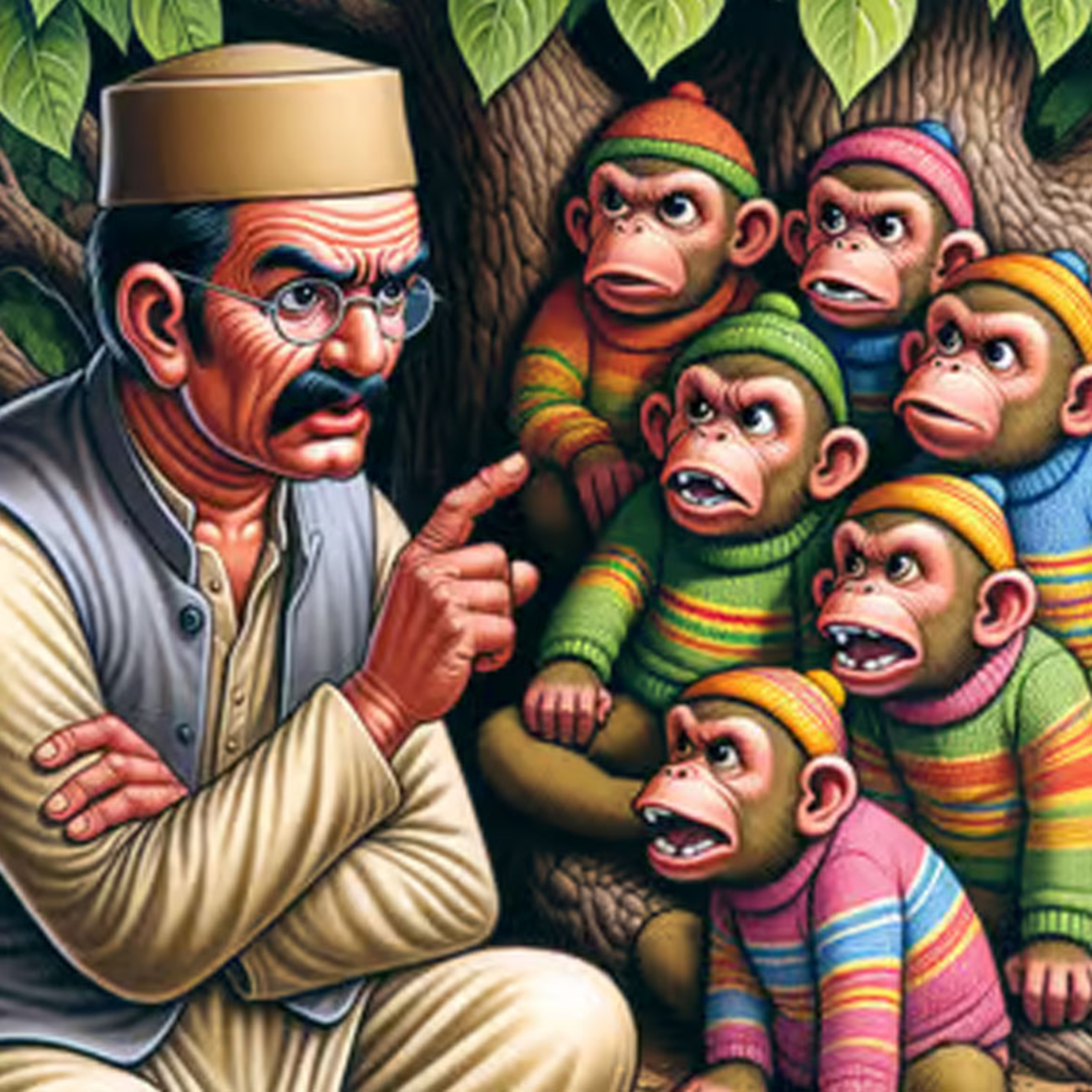 S1EP- 506:ಚತುರ ಮಂಗಗಳ ವ್ಯಾಪಾರಿಯ ಕಥೆ |The story of the monkey merchant