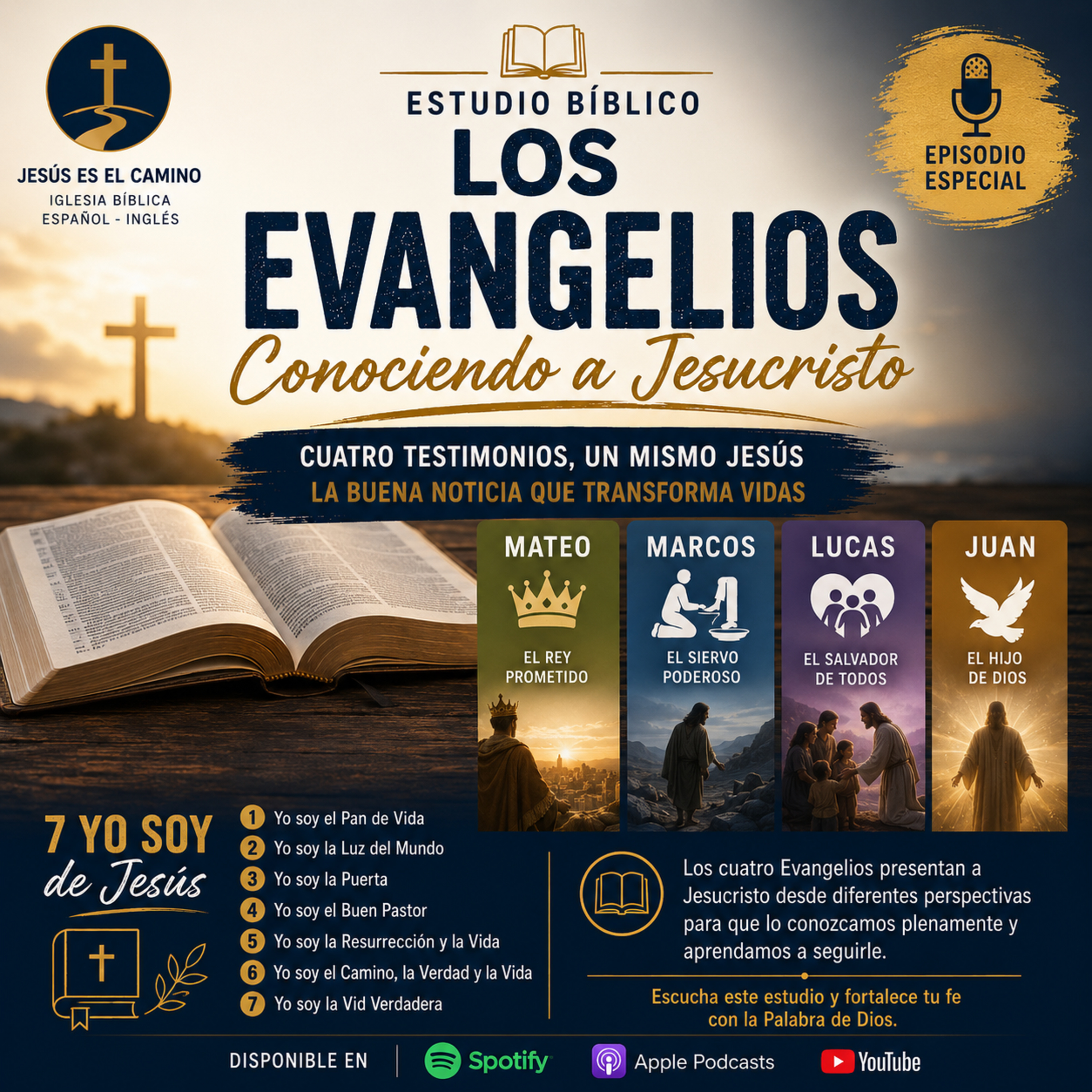 Conociendo a Jesucristo a traves de los evangelios  episode artwork