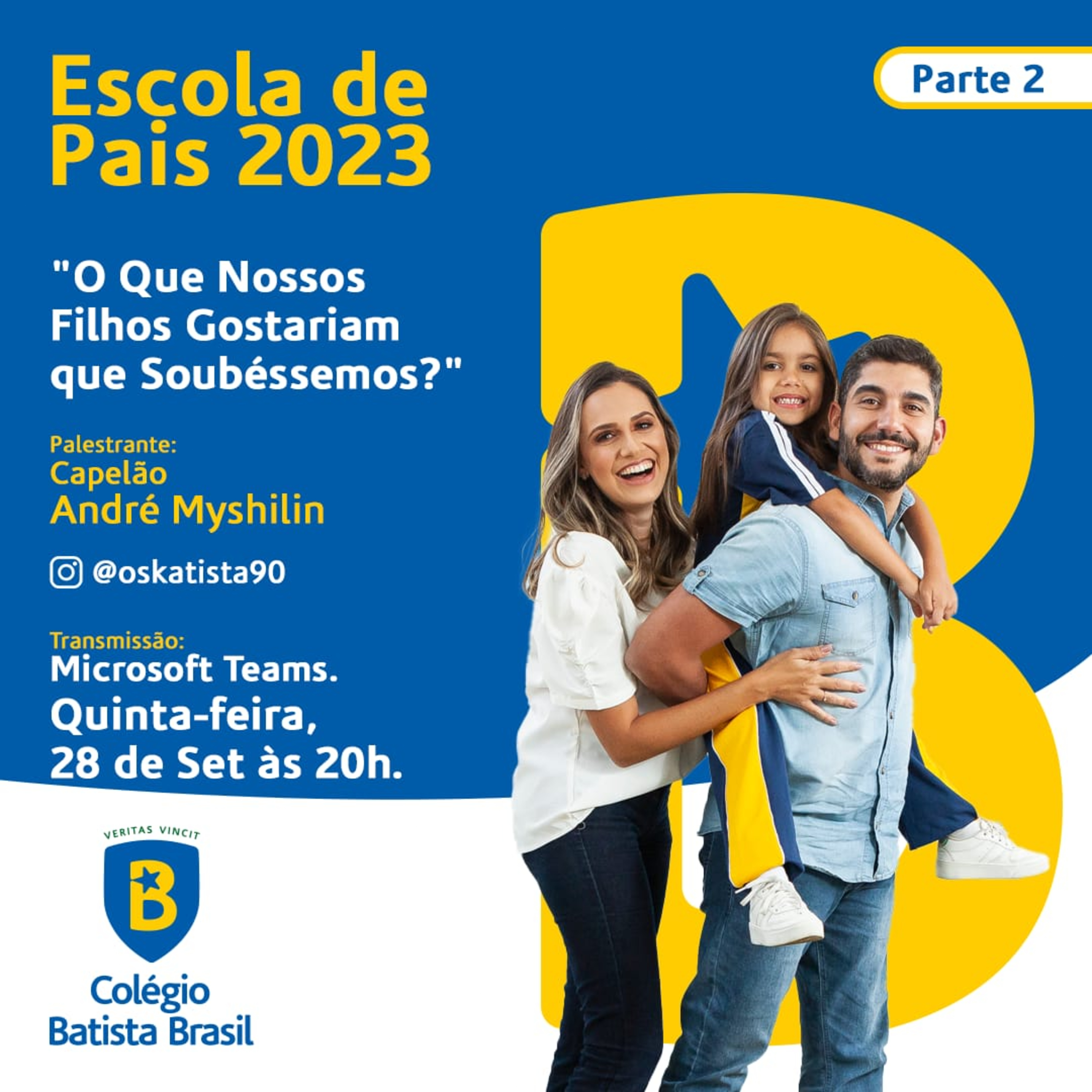 #7ª. "O Que Nossos Filhos Gostariam Que Soubéssemos?" Pt 2. episode artwork