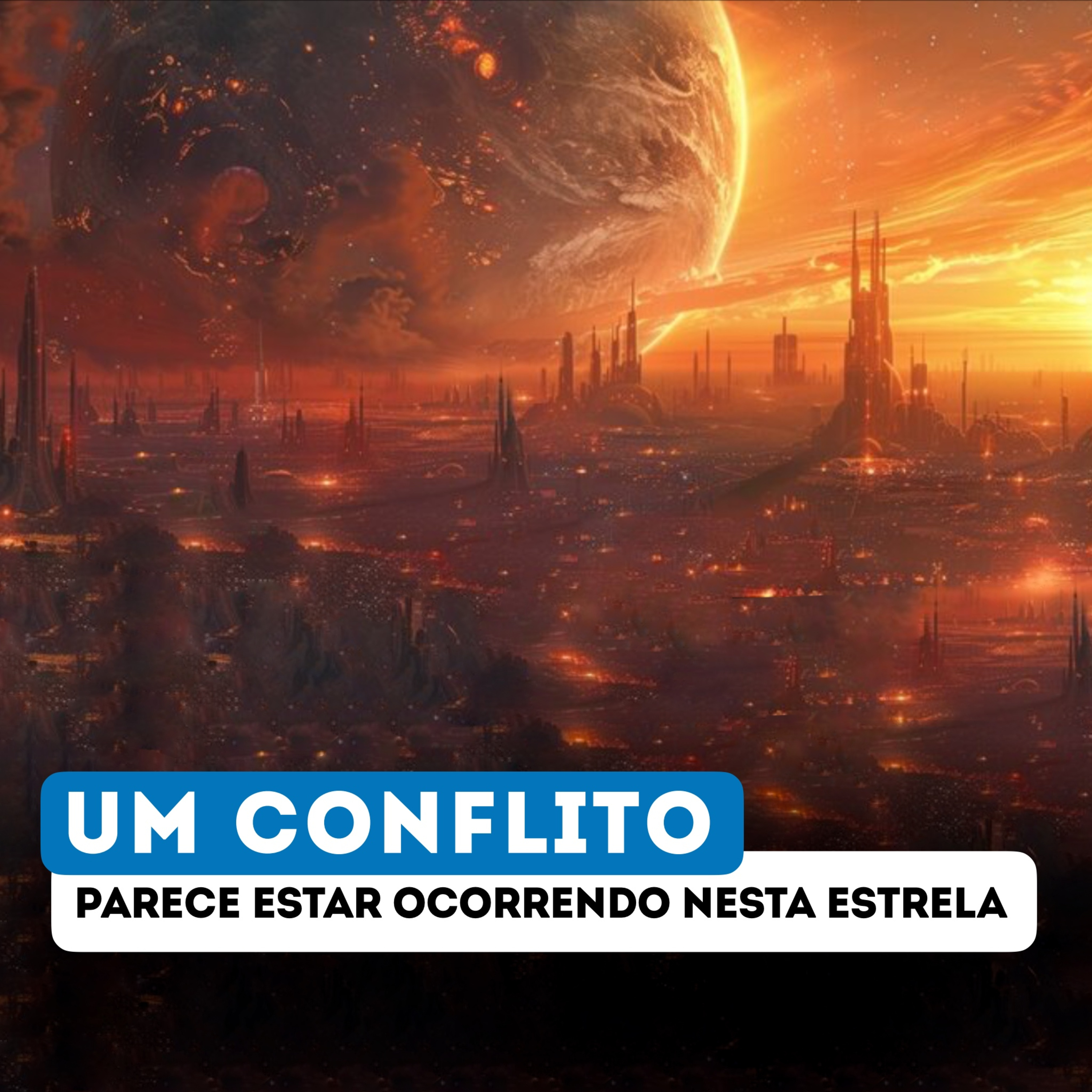 Comportamento Esperado de Civilizações Avançadas é Observado em Estrela distante