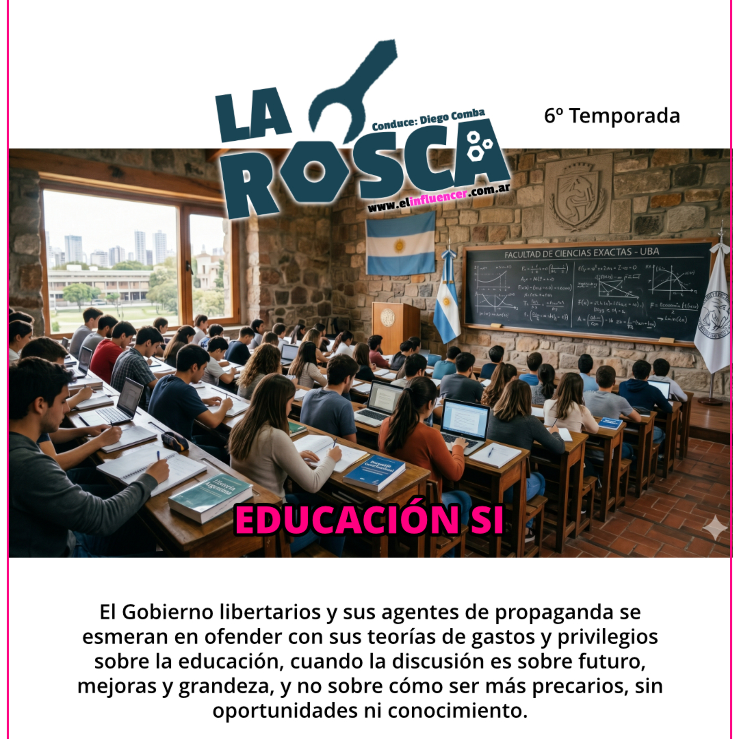 Editorial: Educación SI episode artwork