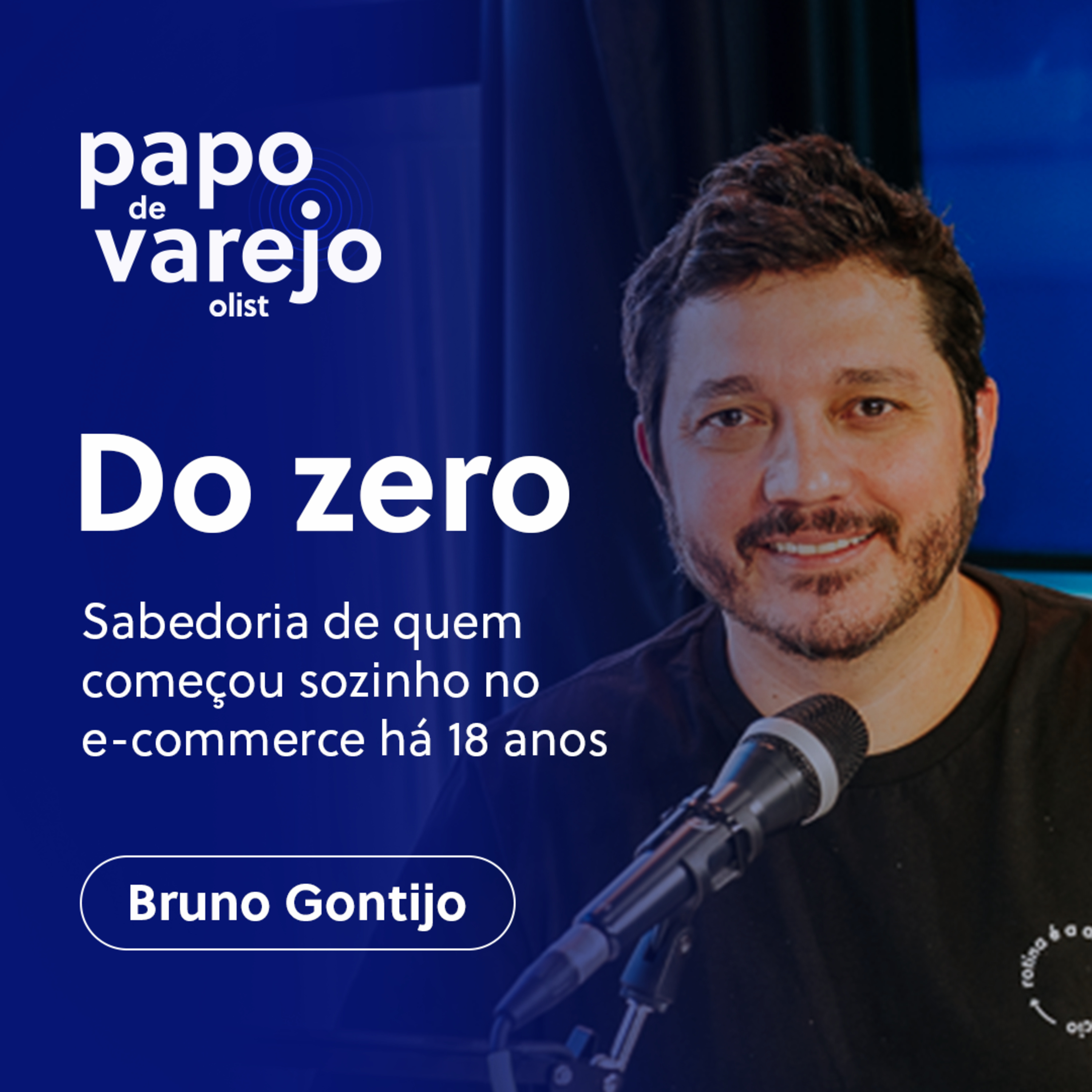 #PapoDeVarejo | Sabedoria de quem começou sozinho no e-commerce há 18 anos | Bruno Gontijo episode artwork