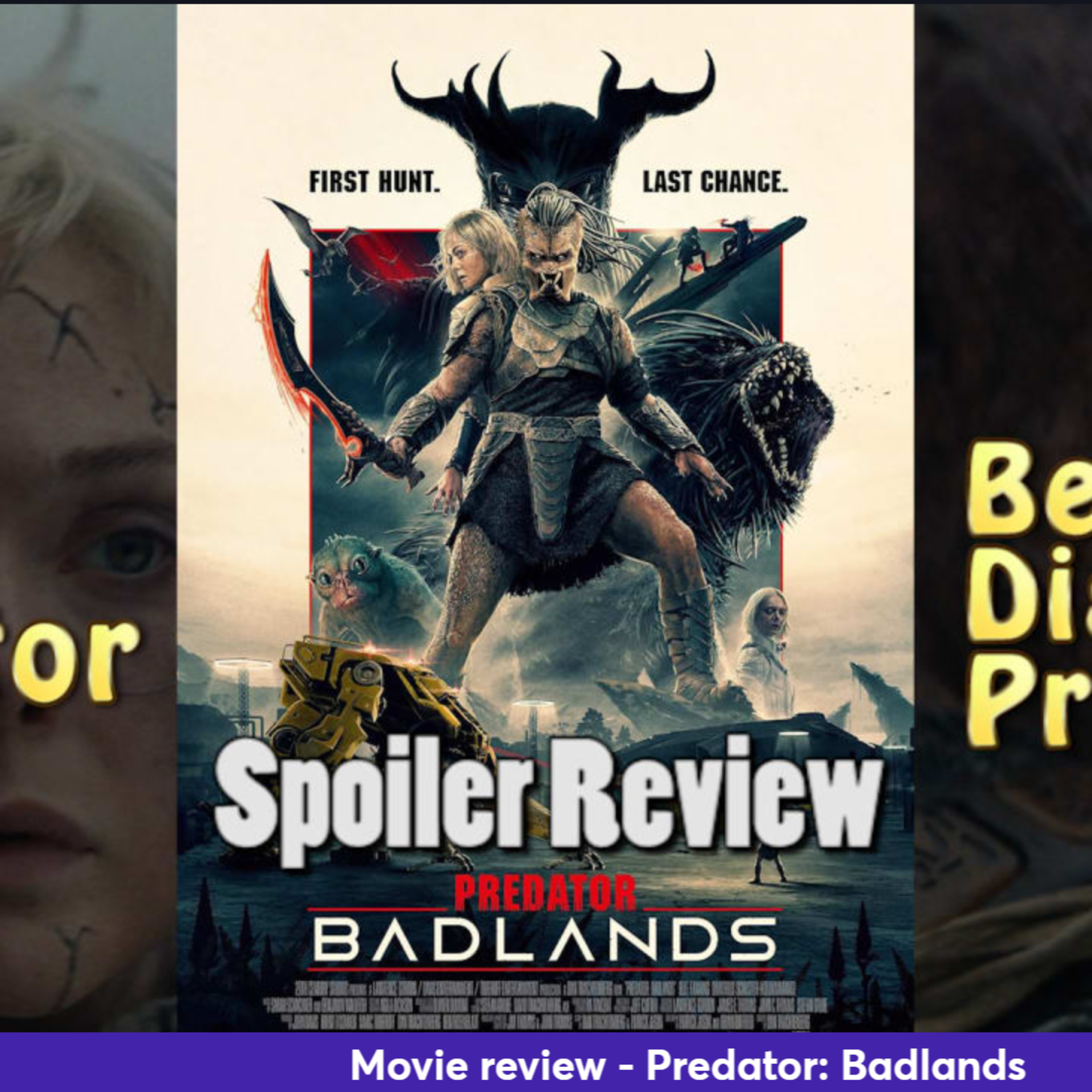 Ep. 414 Predator: Badlands spoiler movie review