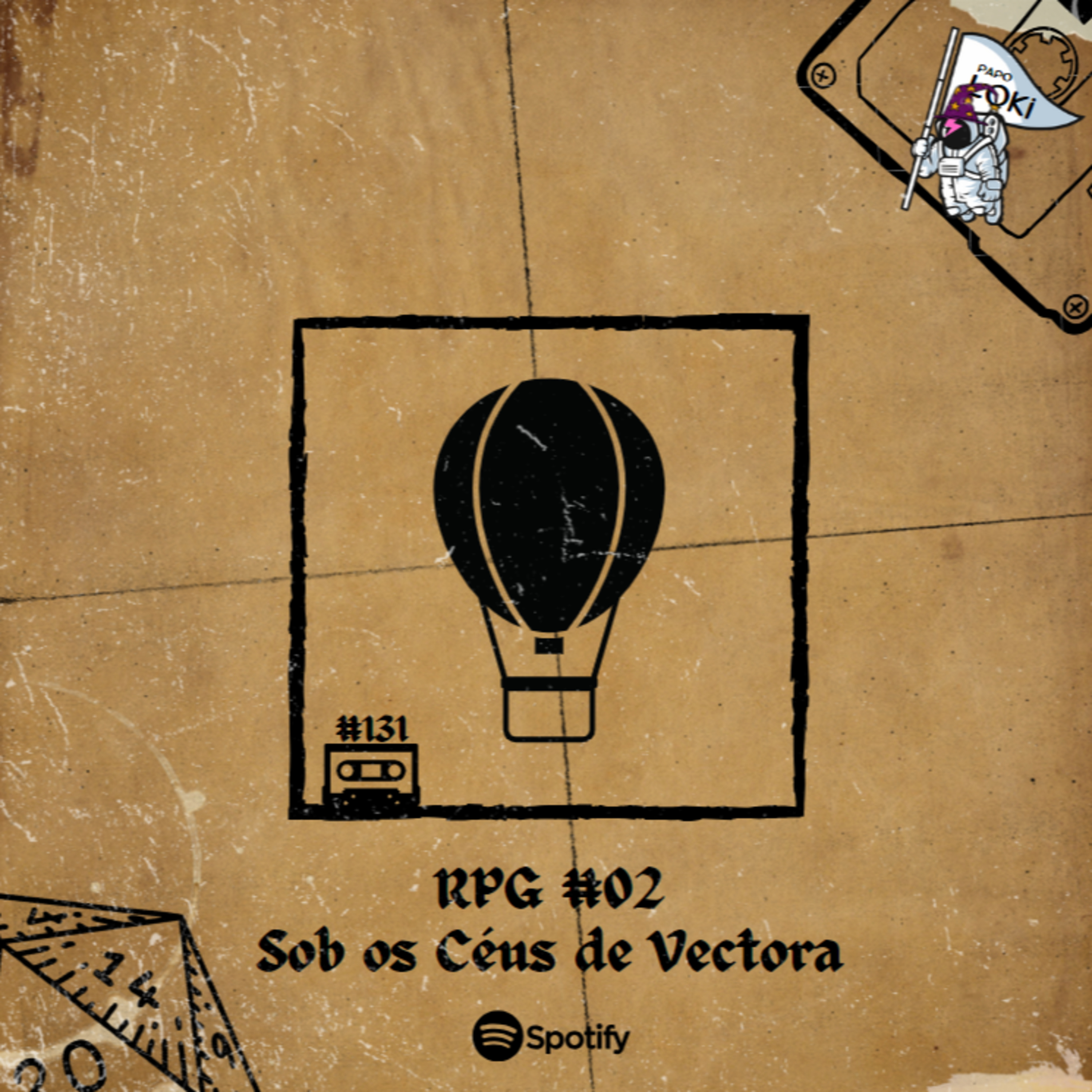 Papo Loki #131 - RPG #02 - Sob os Céus de Vectora episode artwork