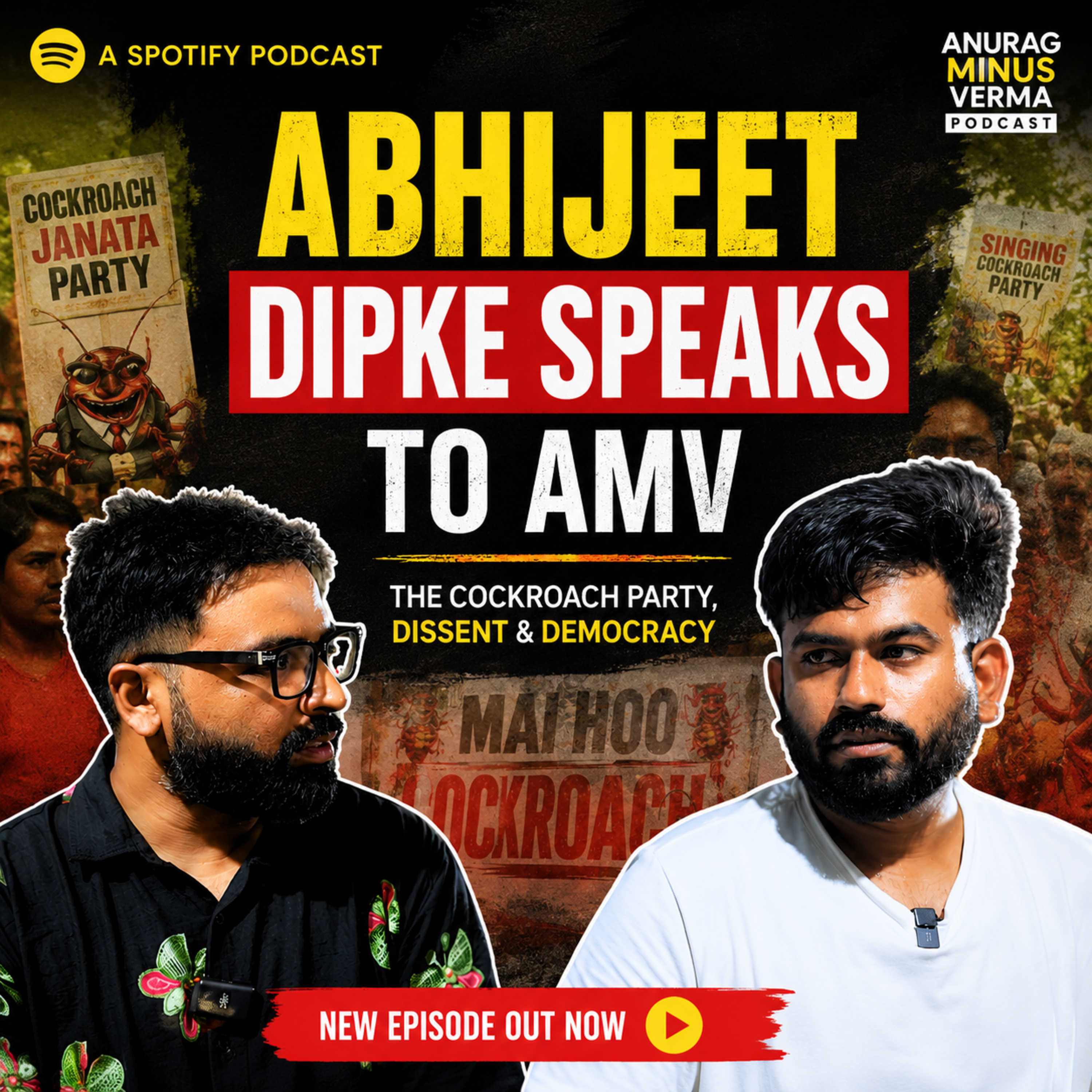 Abhijeet Dipke on how he created Cockroach Janata Party episode artwork