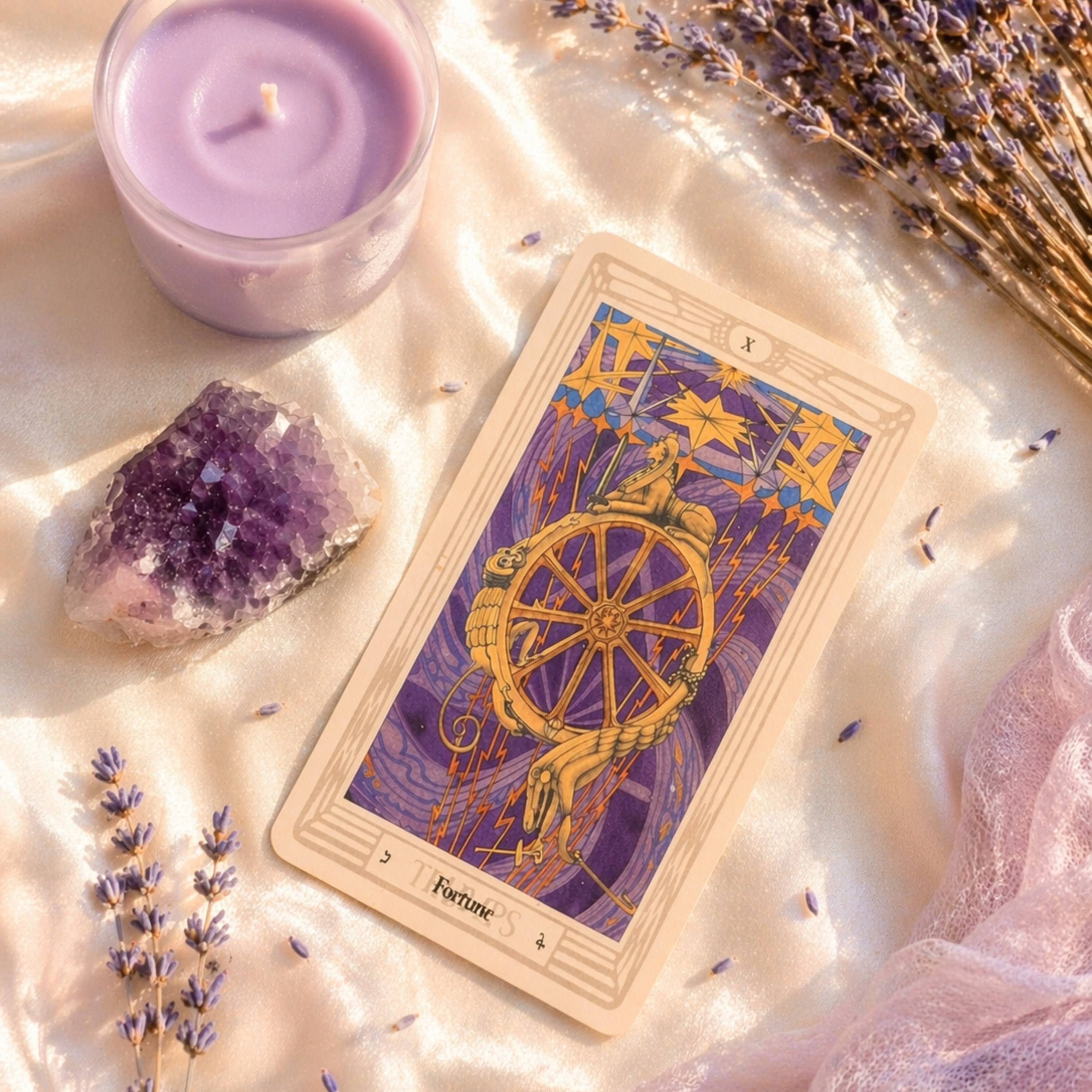 1 - Momento Tarot - A roda afortunadamente gira