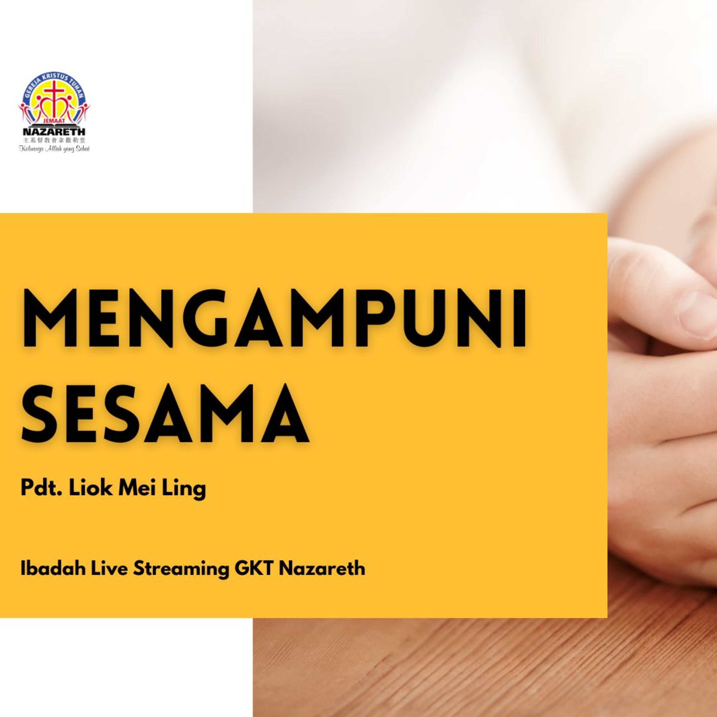 MENGAMPUNI SESAMA - Parable of Jesus Week 7