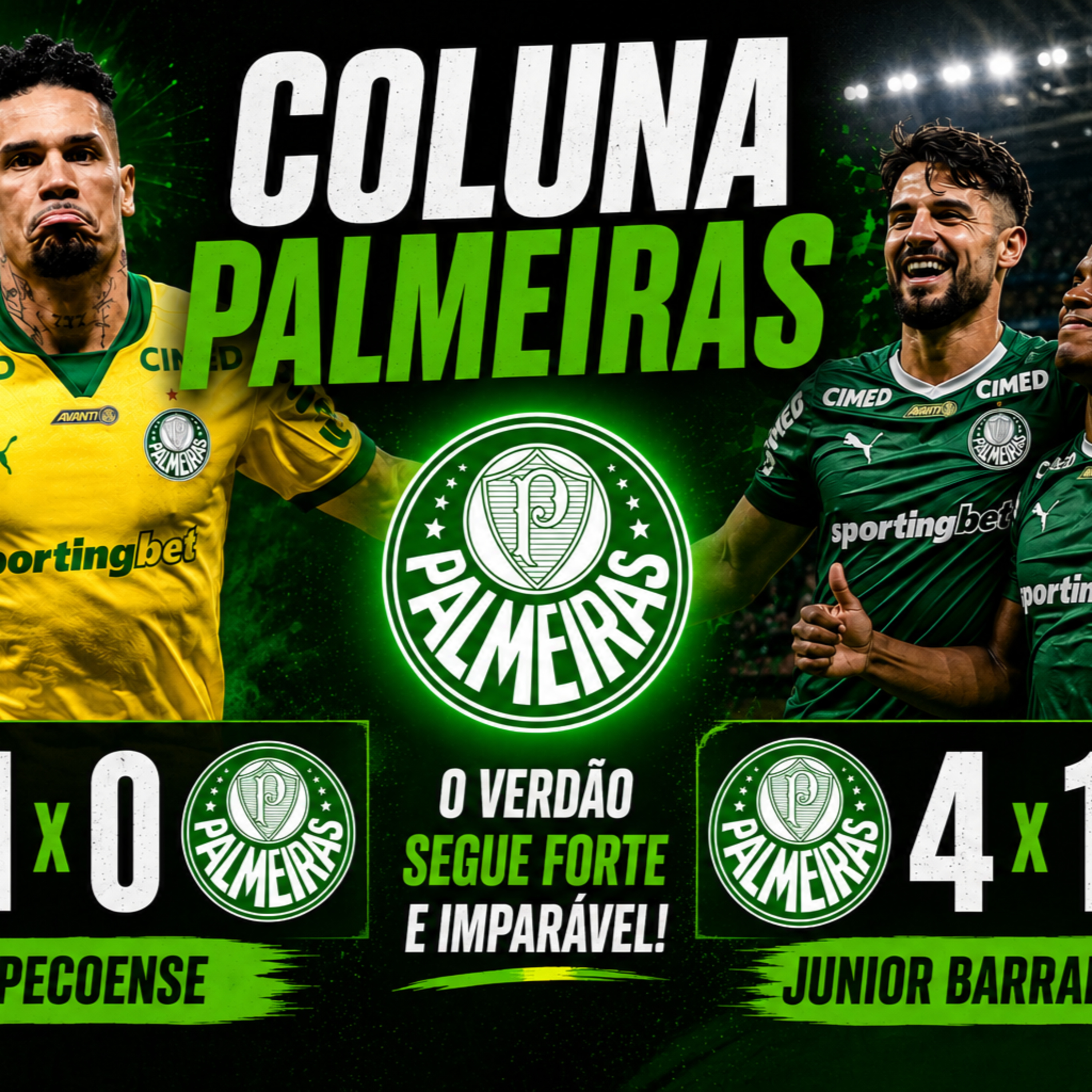 Coluna Palmeiras #236 - Polêmicas, notas e liderança episode artwork