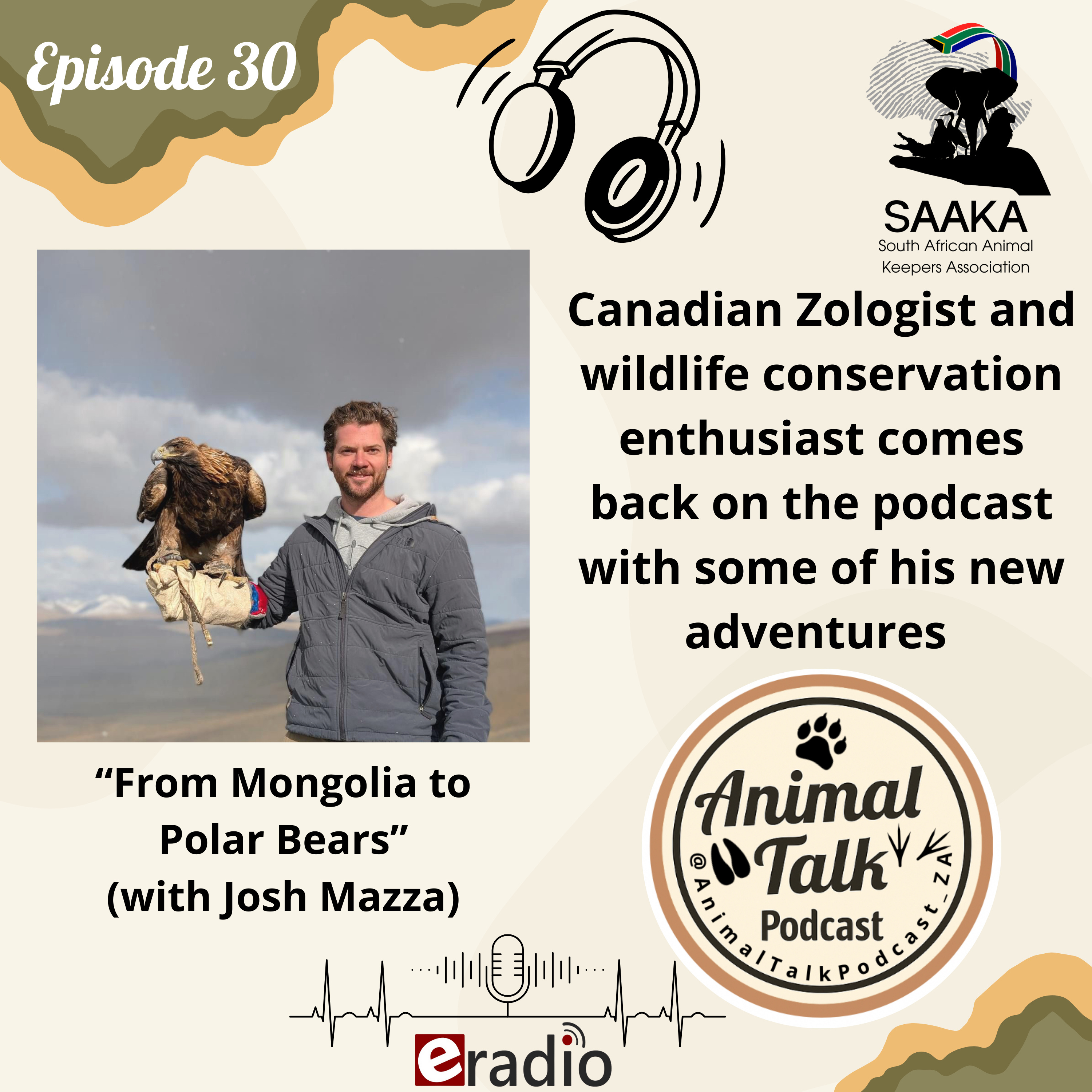 Episode 30 "From Mongolia to Polar Bears" (Josh Mazza) episode artwork