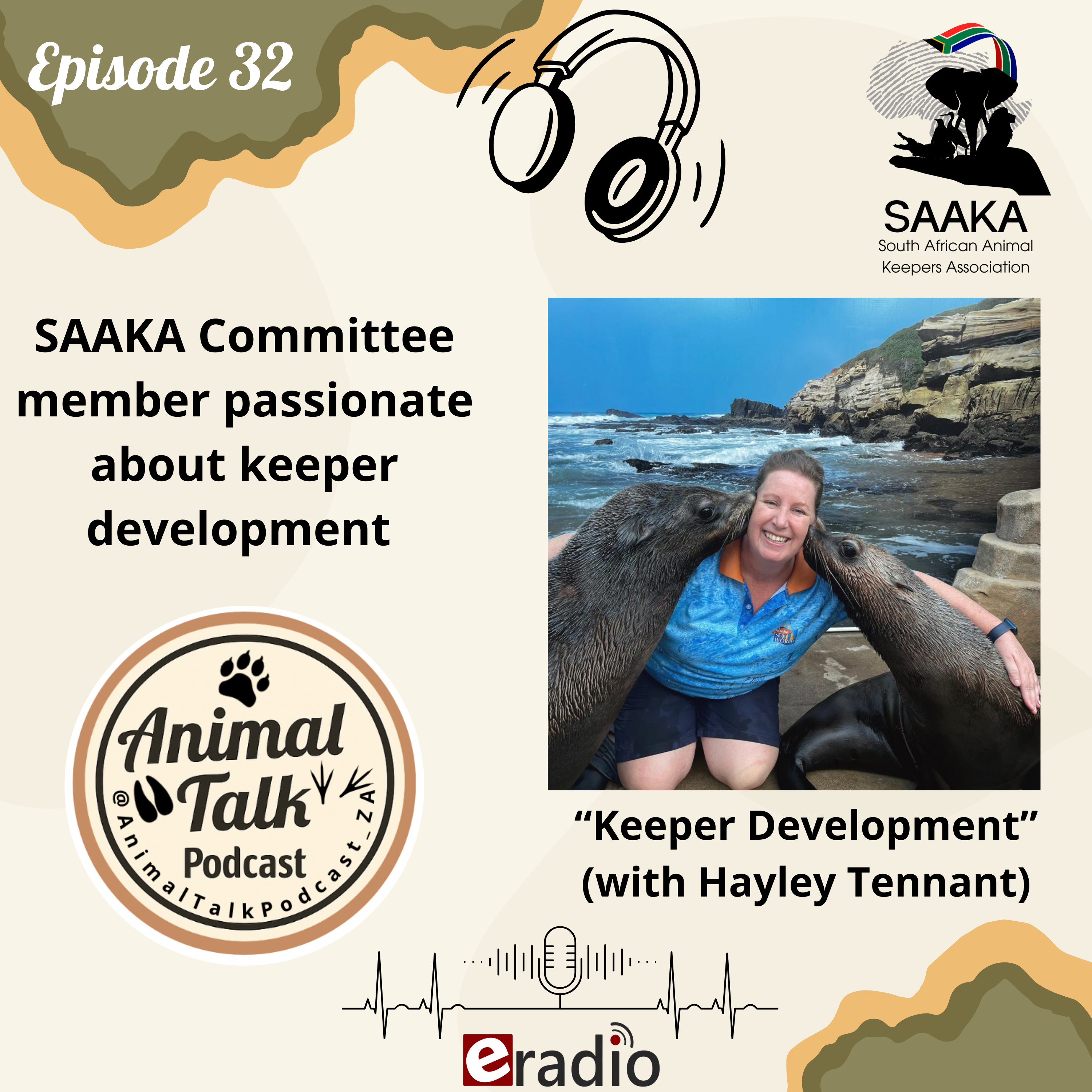 Episode 32 "Keeper Development" (with Hayley Tennant) episode artwork
