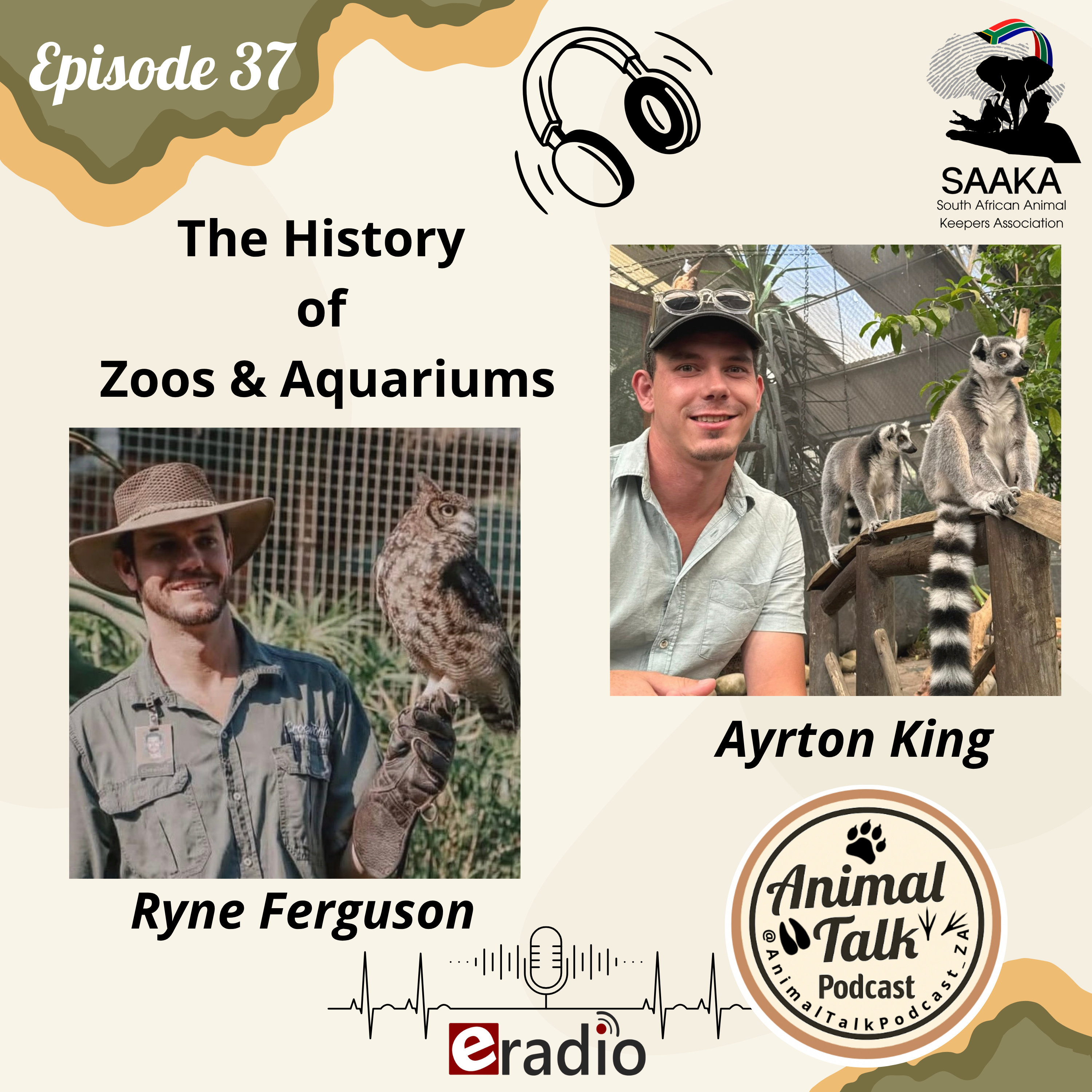 Episode 37 "The History Of Zoos & Aquariums" episode artwork