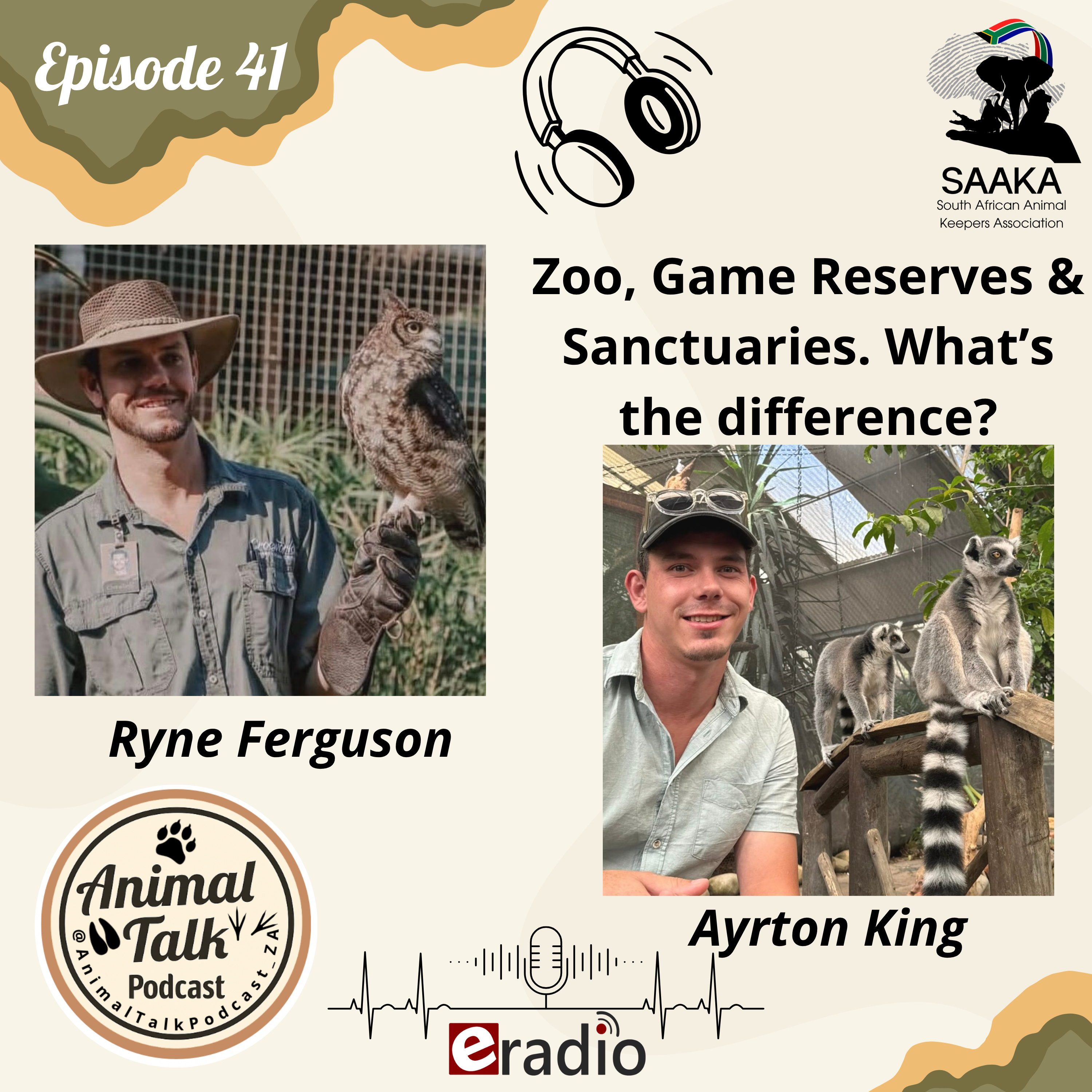 Episode 41 “Zoo, Game Reserves & Sanctuaries. What’s the difference?” episode artwork