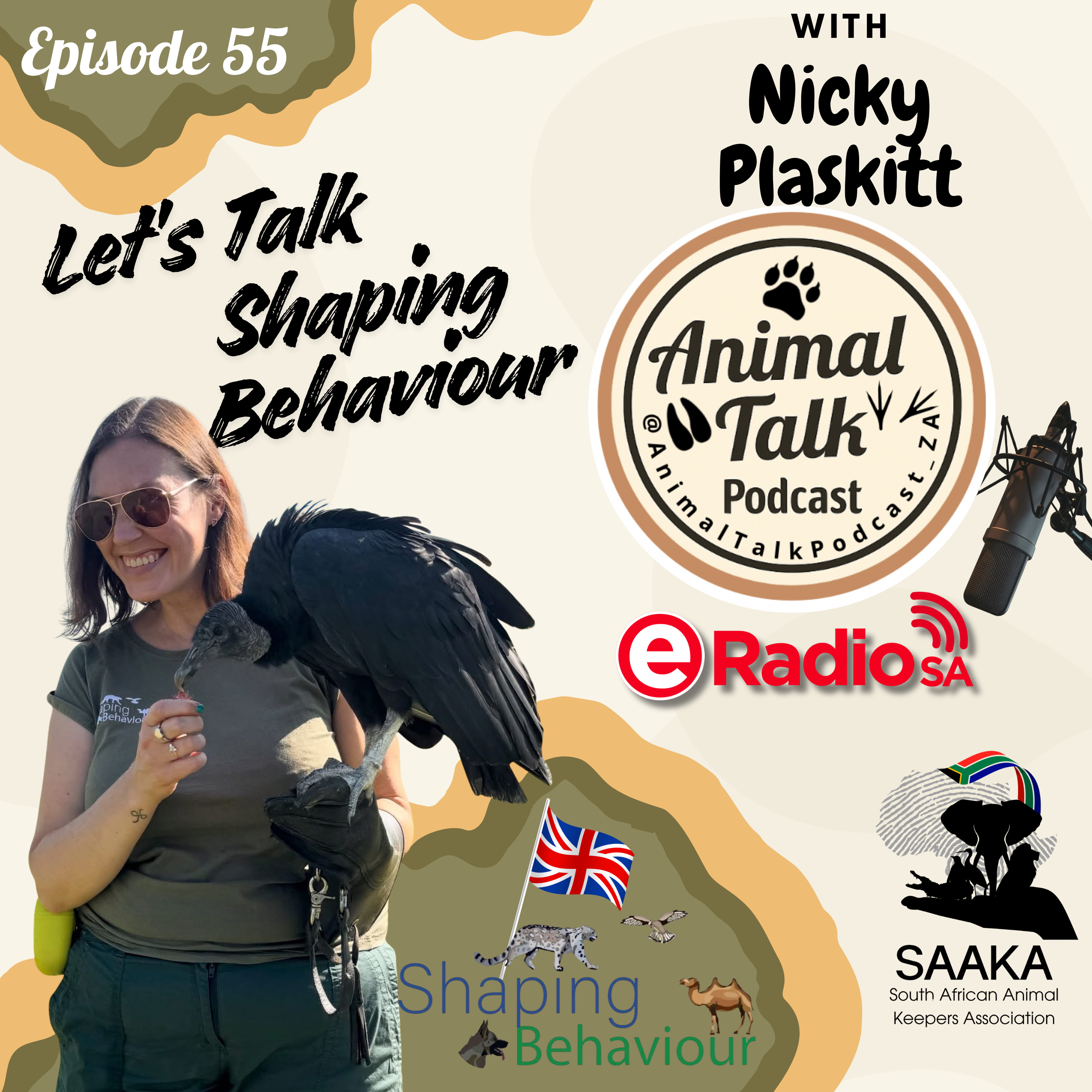 Episode 55 "Lets Talk Shaping Behaviour" with Nicky Plaskitt episode artwork