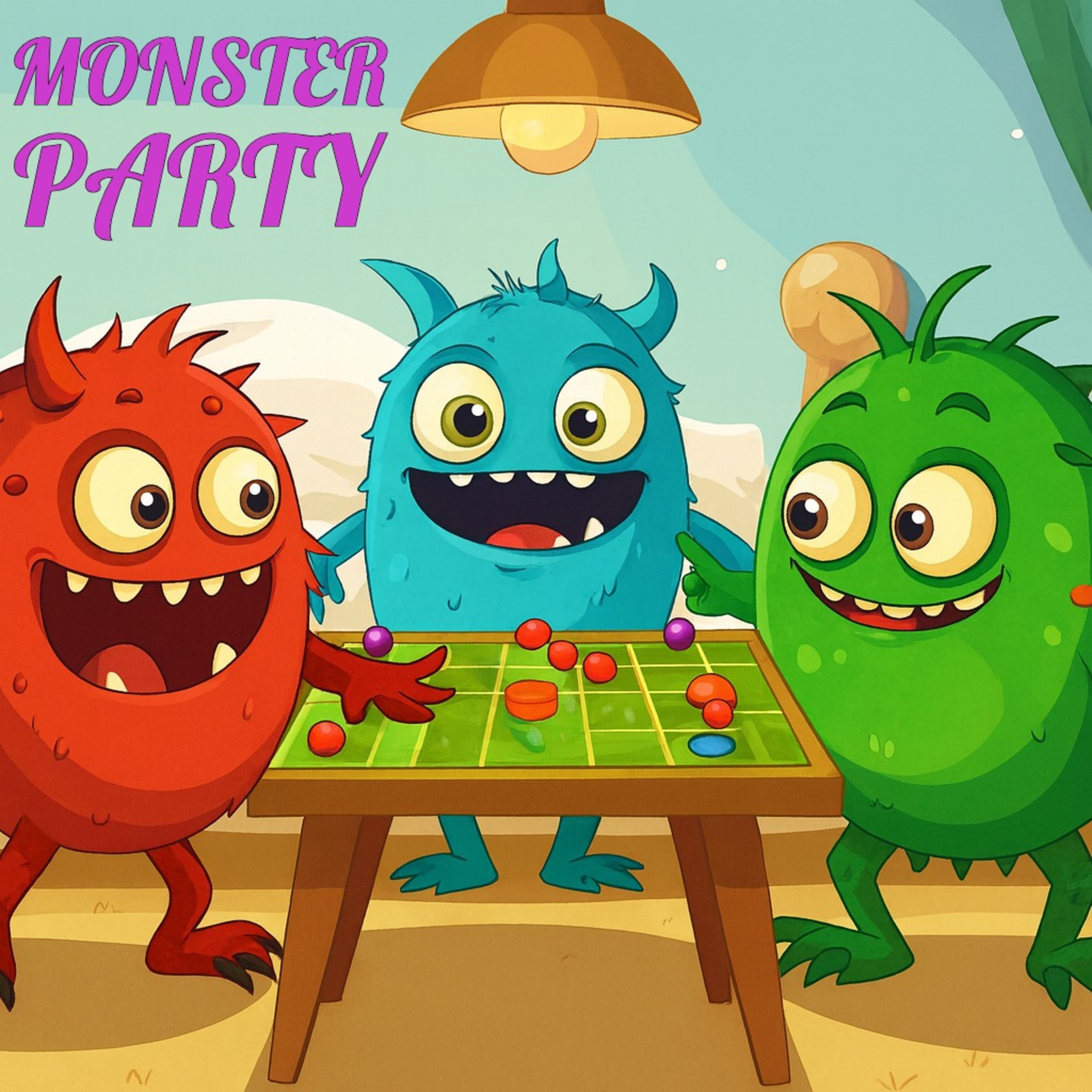 Monster Party | An Original Children's Bedtime Story