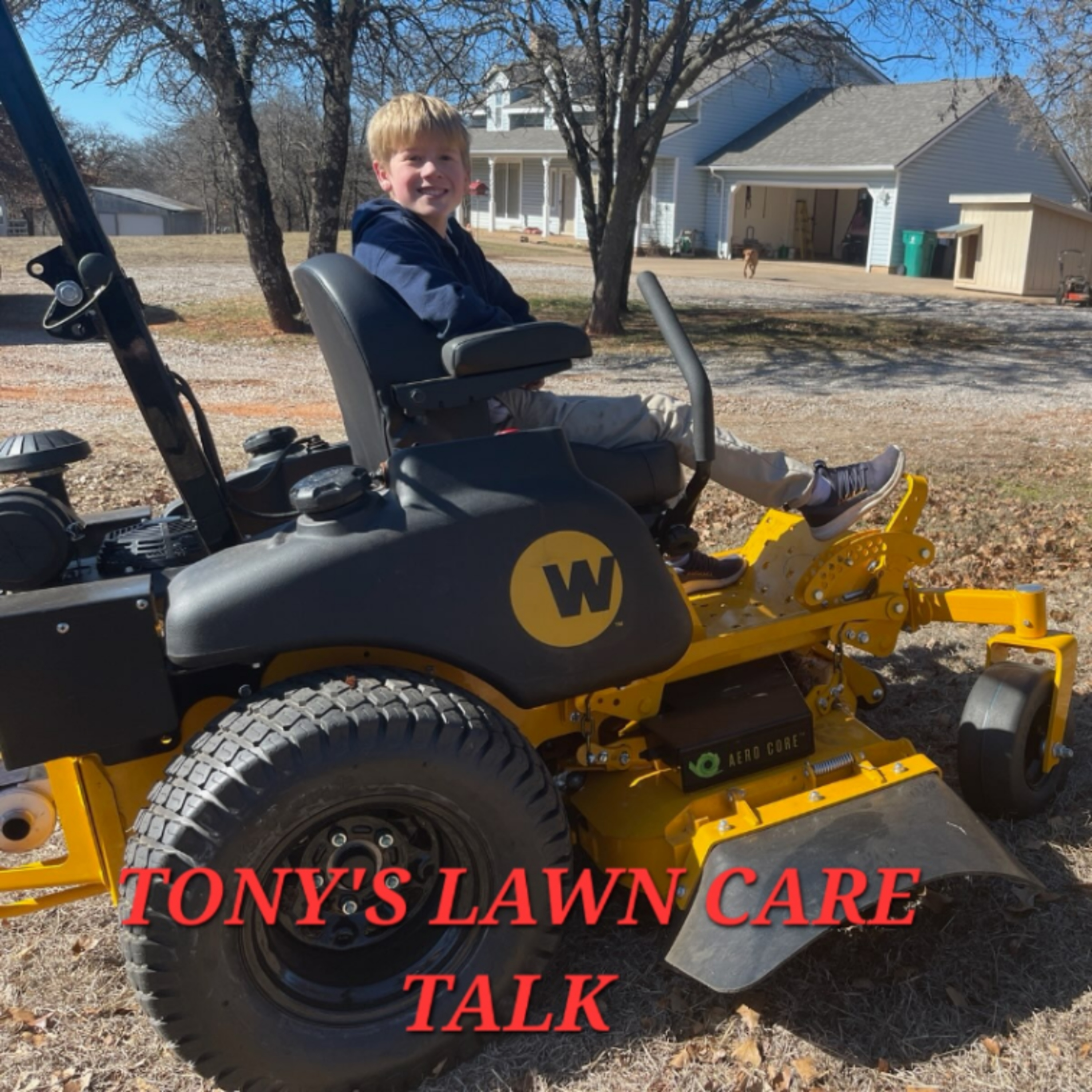 at 14 he plans to work at WRIGHT mowers! @RocSolidLawns