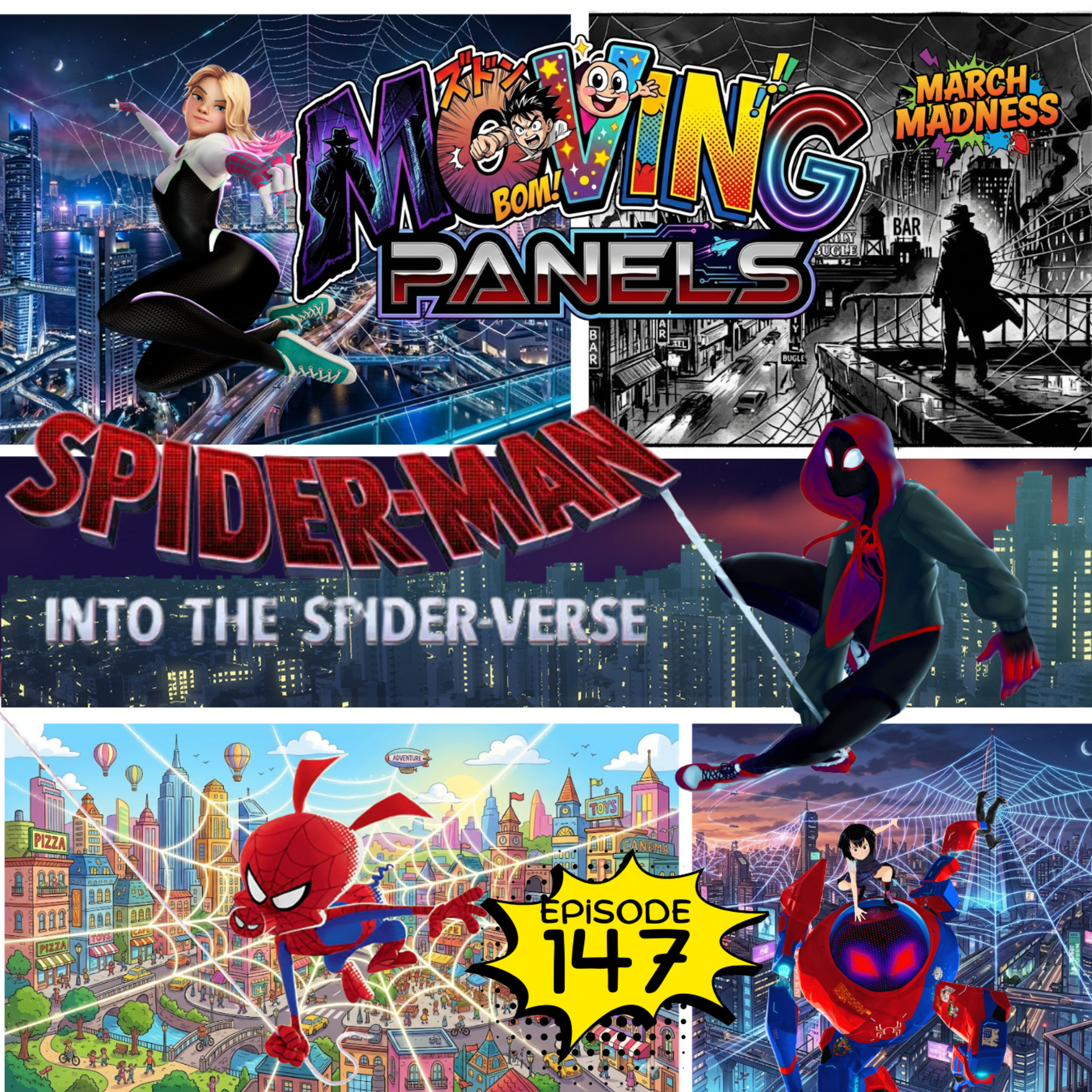 147 Spider-Man: Into the Spider-Verse episode artwork