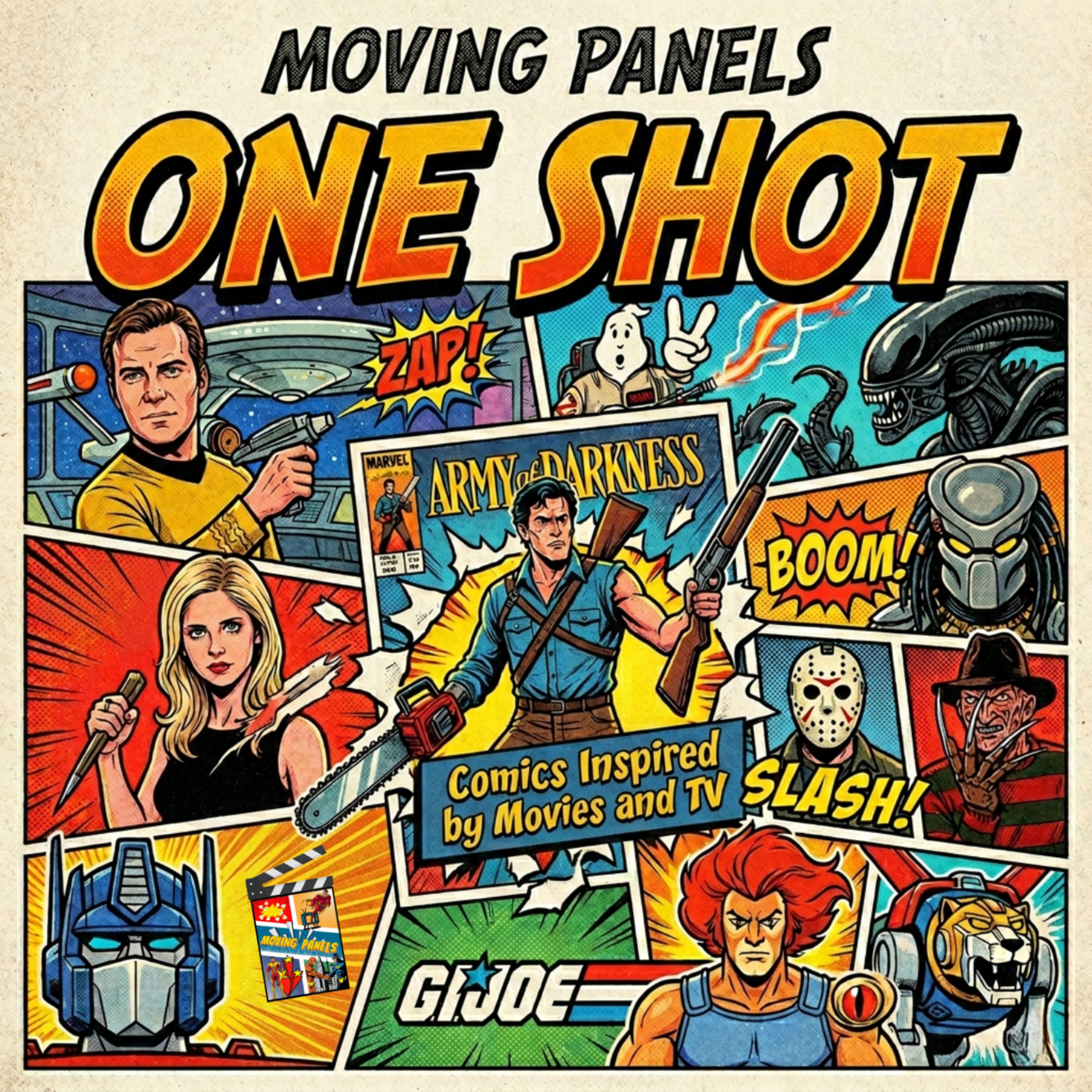 One Shot: Comics Inspired by Movies and TV episode artwork