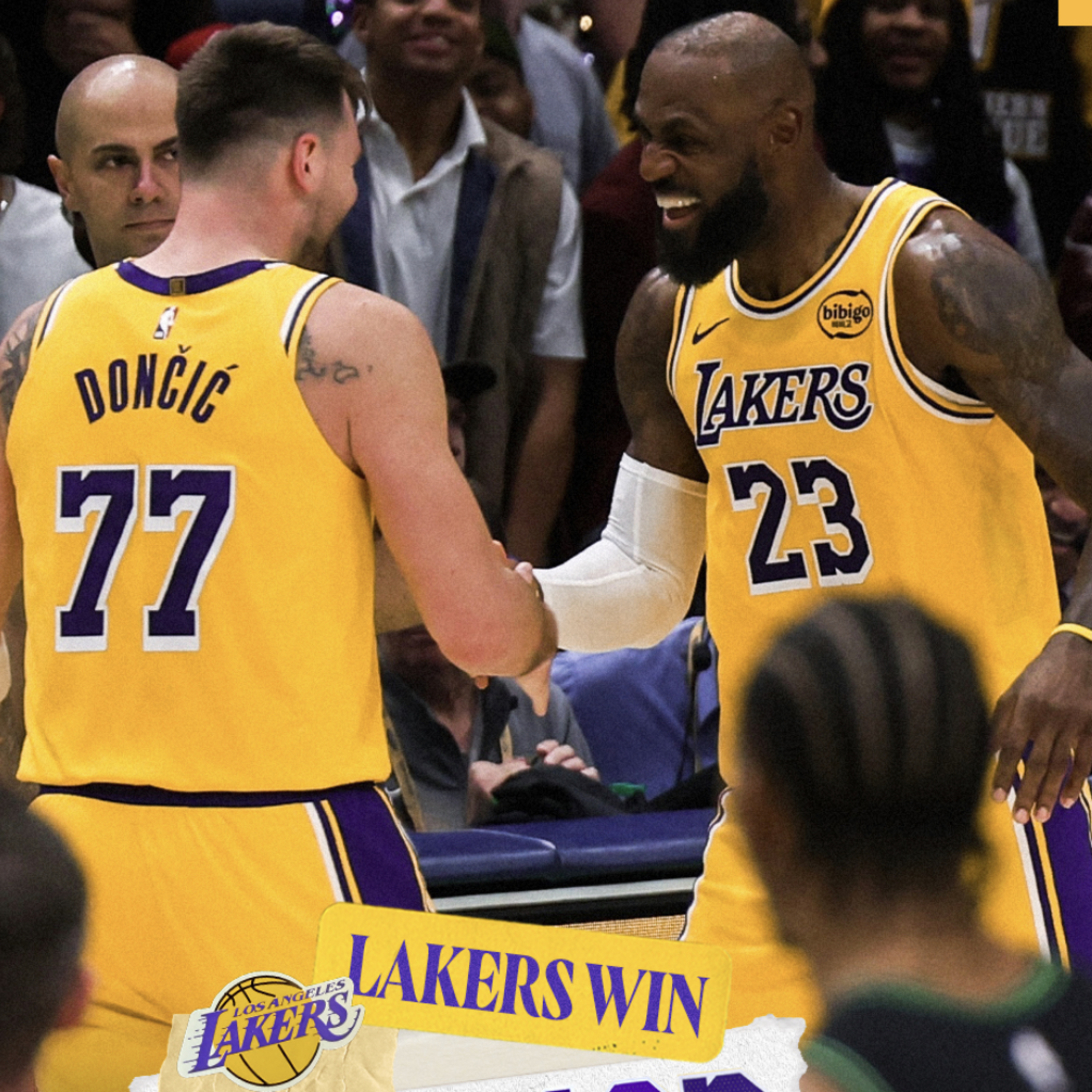 Lebron & Luka Both Score 30; Lakers Win! episode artwork