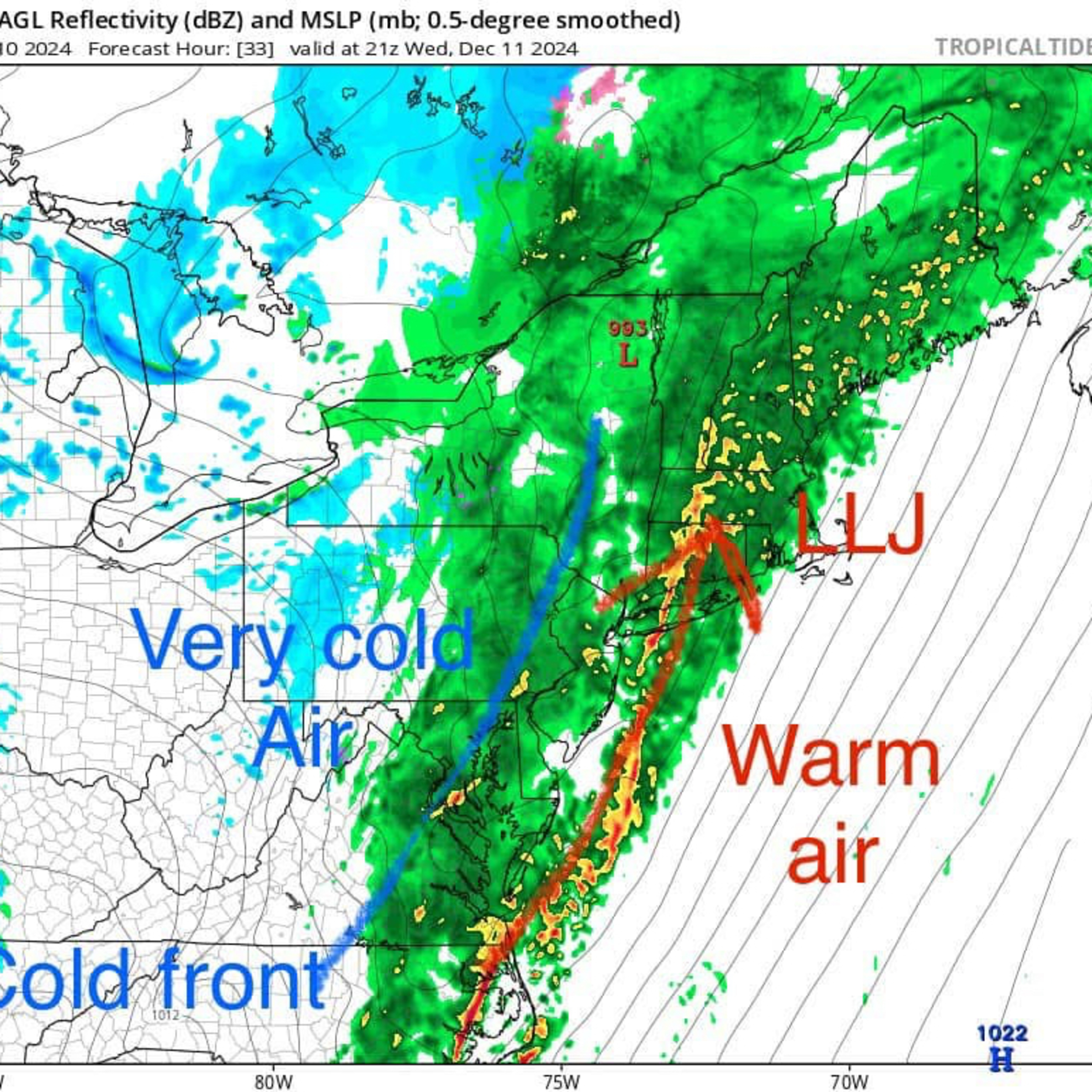 Big rain and wind event