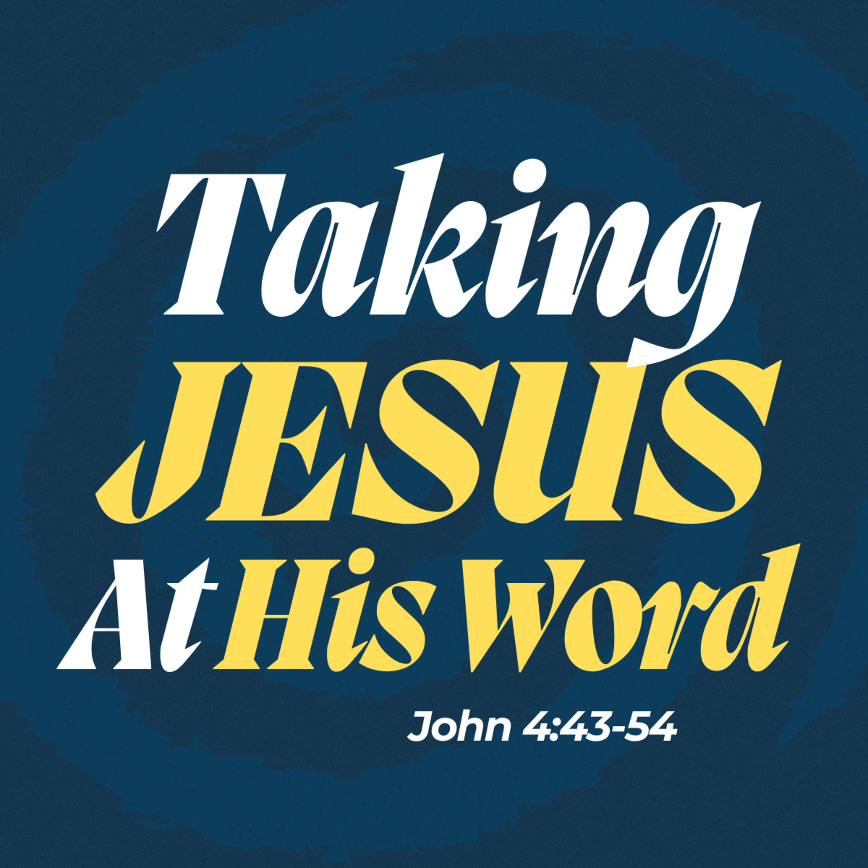Taking Jesus at His Word - The Gospel of John w/ Okoth Lwanda | 19th April 2026