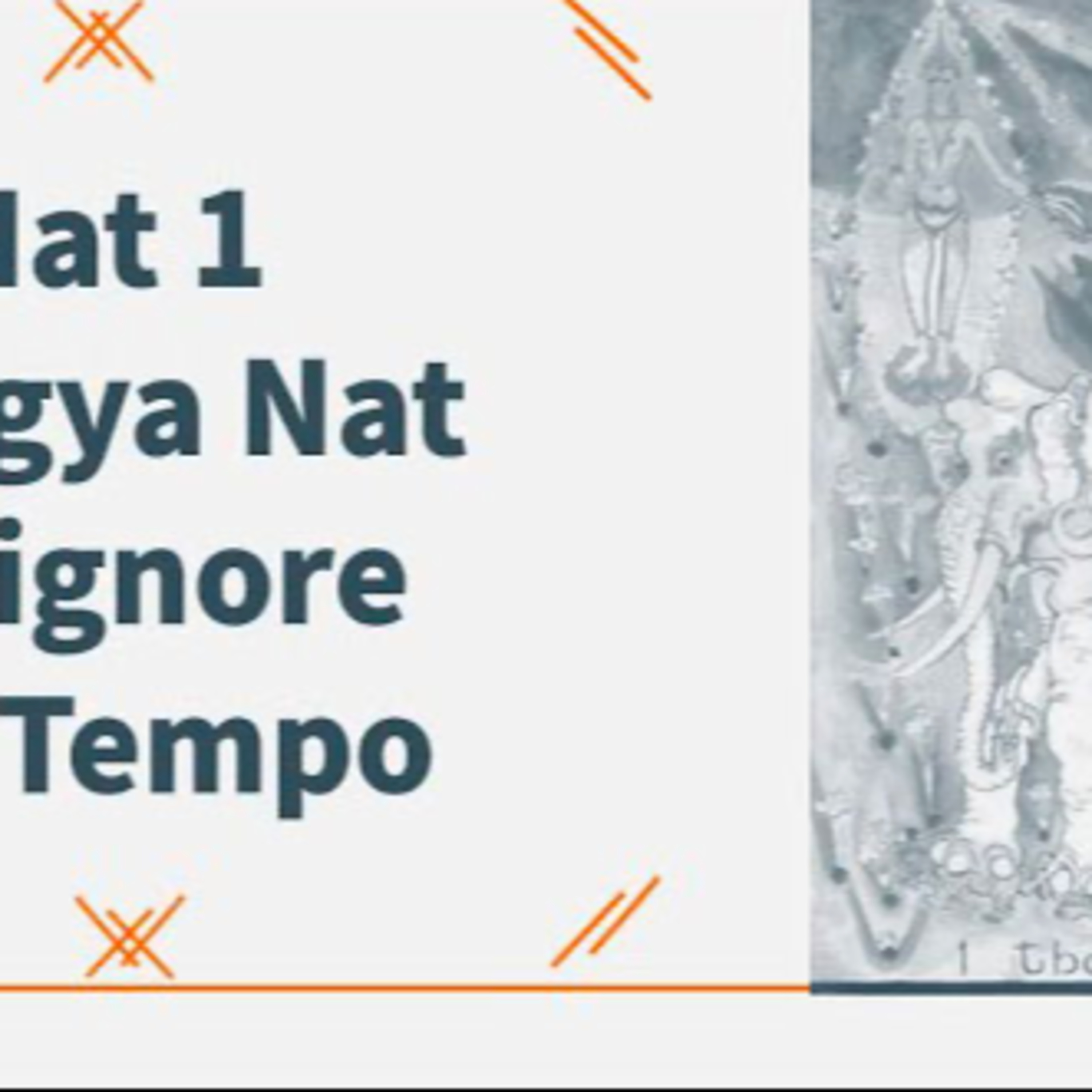 NAT n.1: il Signore del Tempo. La Meditazione con le Carte dei NAT del giovedì - 6 aprile 2023 episode artwork