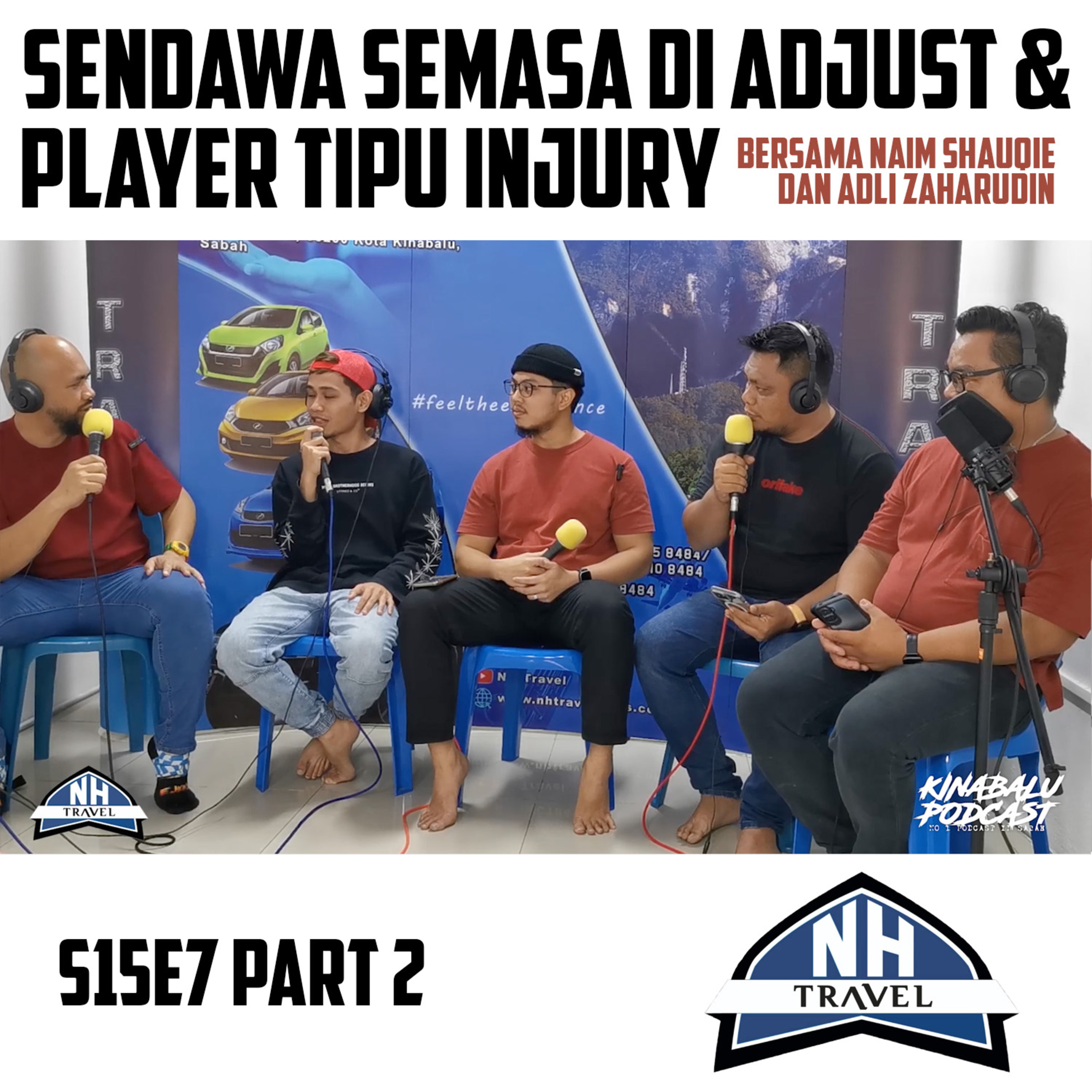 S15E7 Part 2 : Sendawa semasa di-adjust dan Player bola tipu injury di Padang! episode artwork