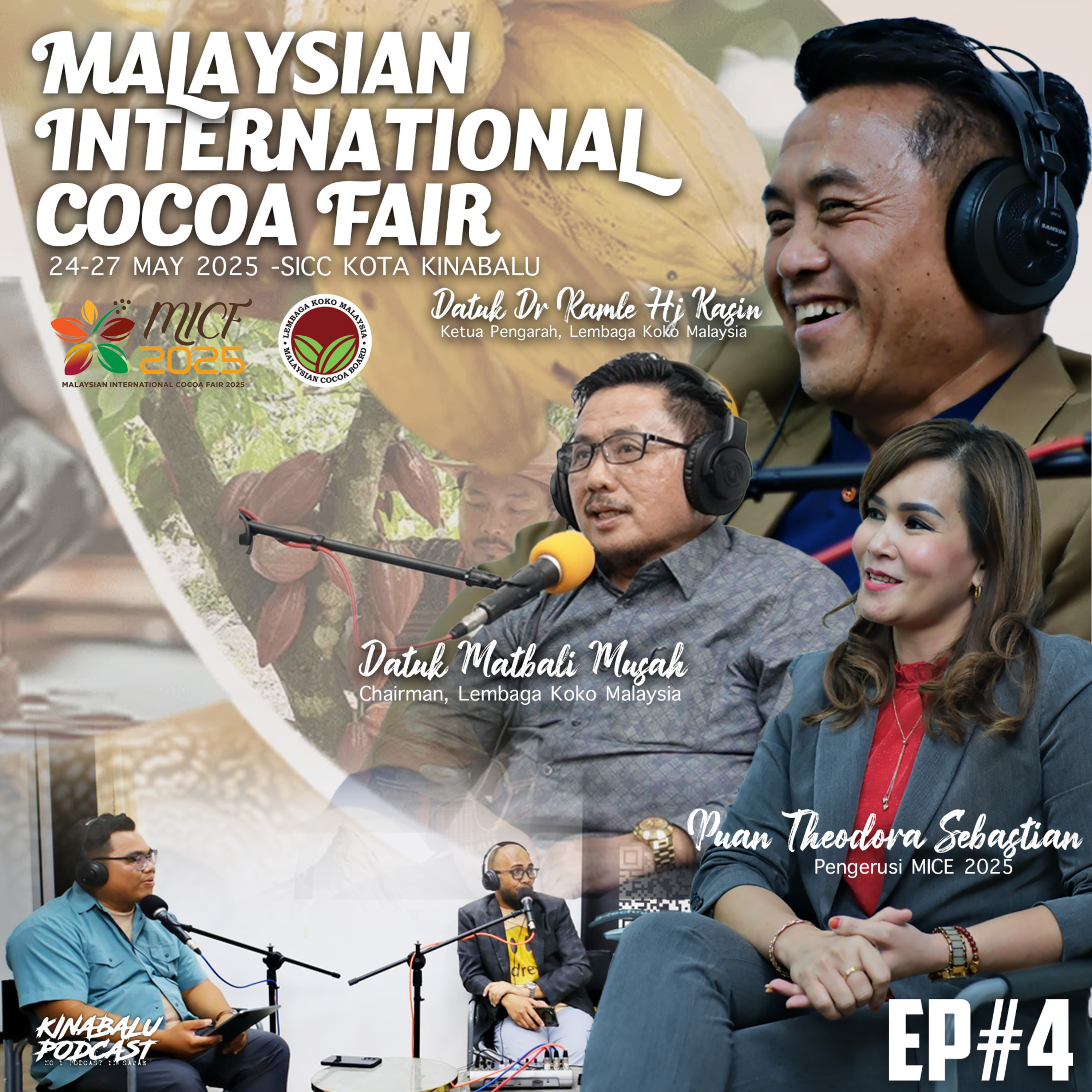 S18E7 : EP#4 [FINALE] MICF2025 feat Pn Theodora Sebastian, Datuk Dr Ramle Kasin Dan YB Datuk Matbali Musah episode artwork
