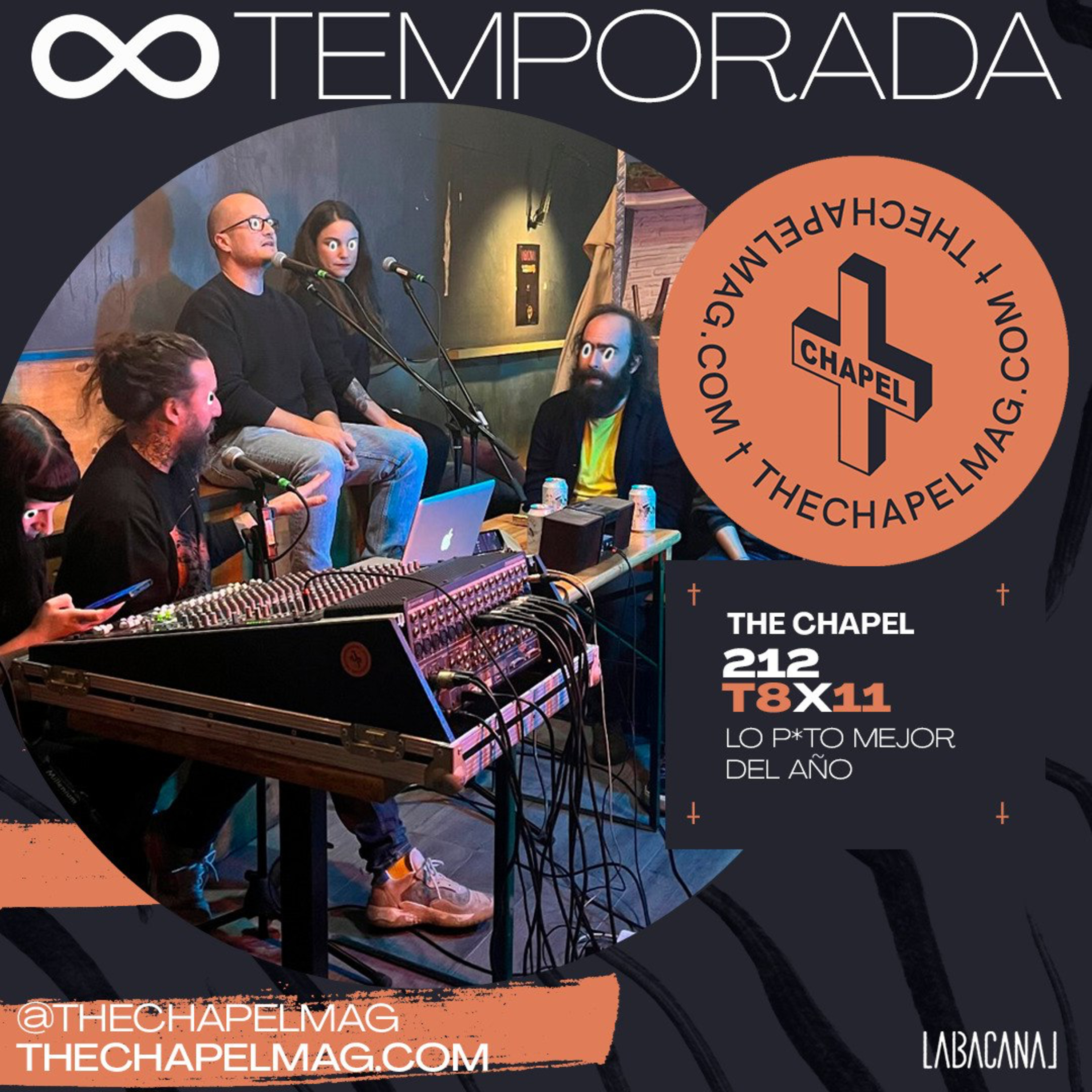 T8x11 + THE CHAPEL 212 - LO P*TO MEJOR DEL AÑO + episode artwork