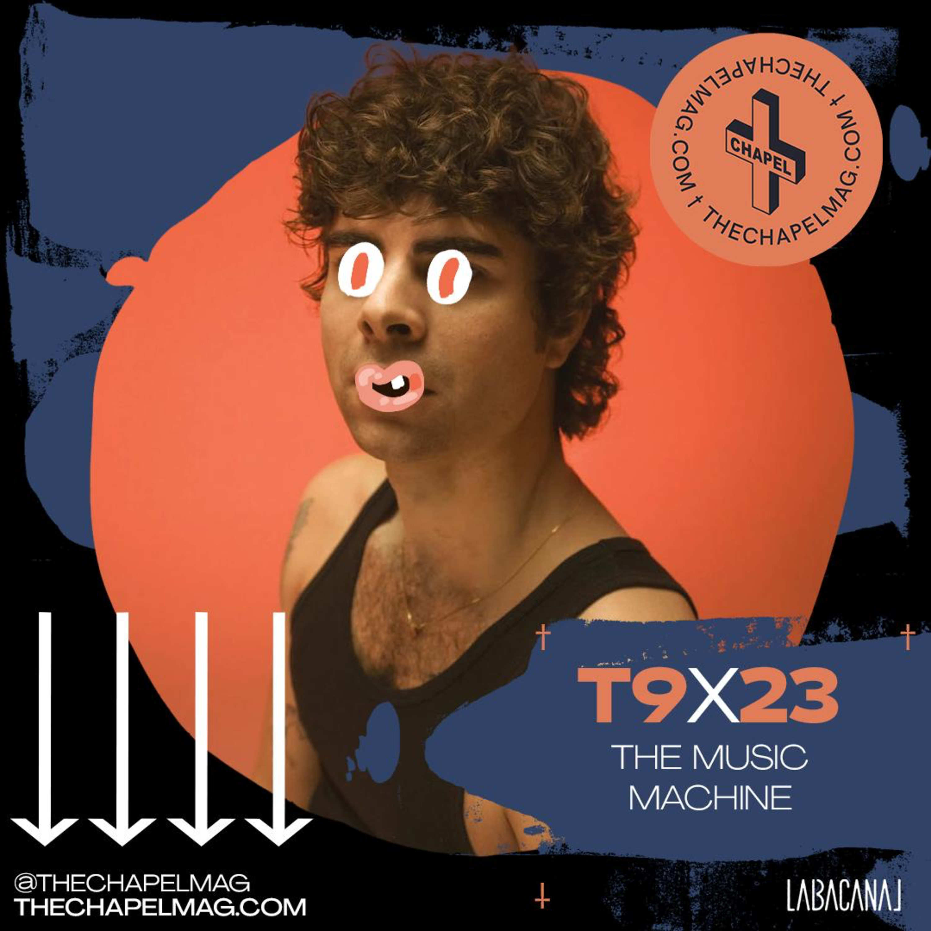 T9x23 + THE MUSIC MACHINE + episode artwork