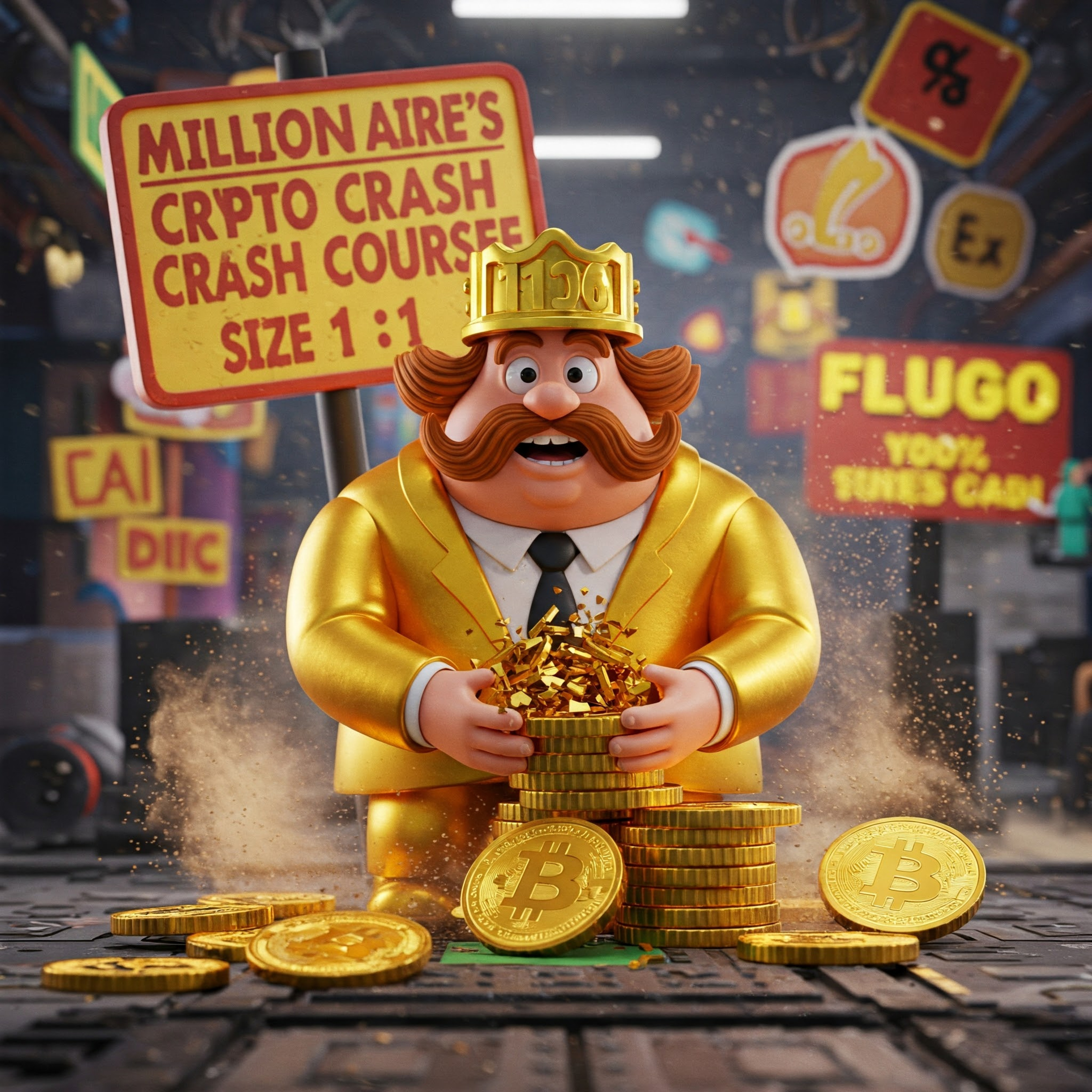  MILLIONAIRE'S CRYPTO CRASH COURSE: So you can explain it to your Kids! episode artwork
