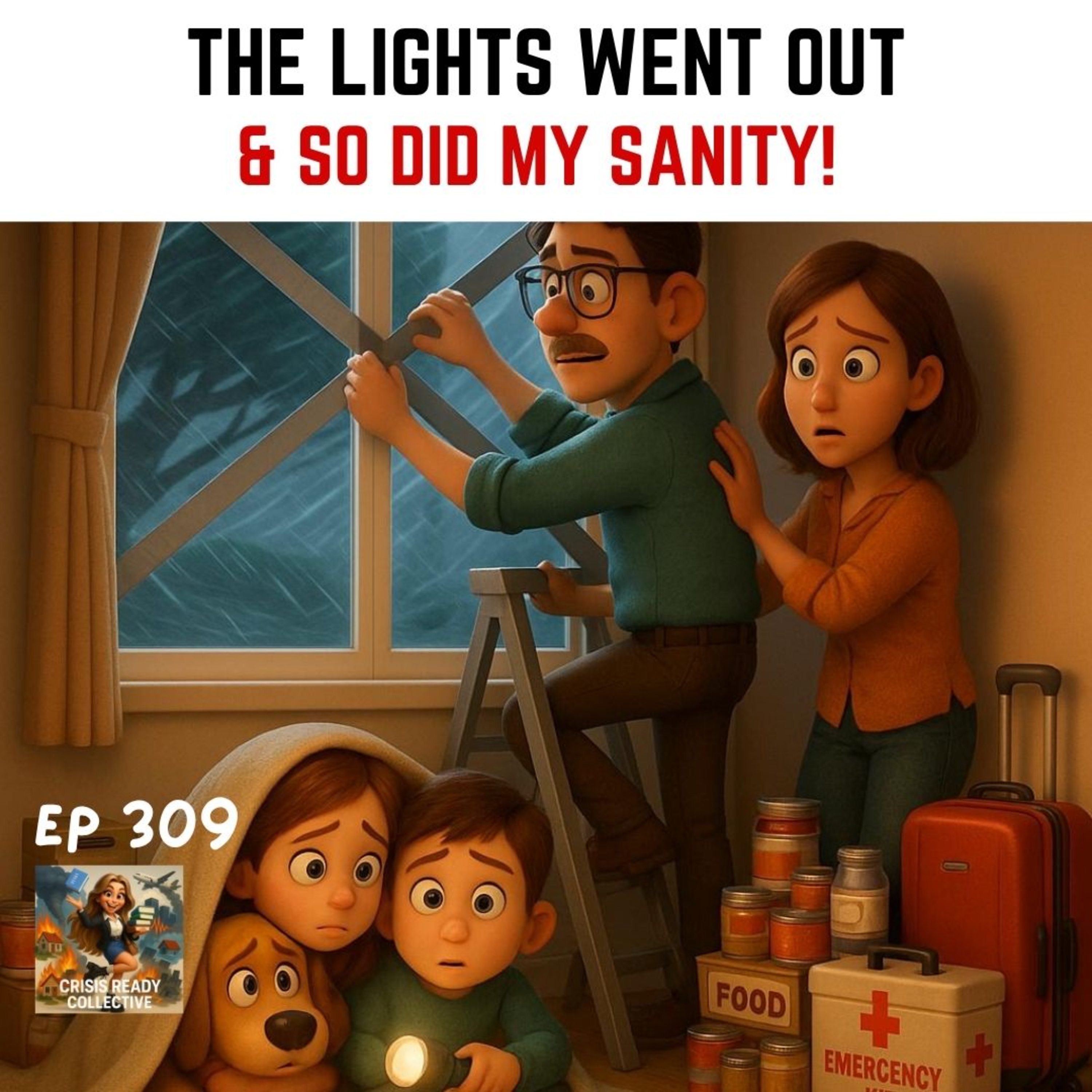 THE LIGHTS WENT OUT & SO DID MY SANITY! PREP SMARTER EPISODE: 309 episode artwork