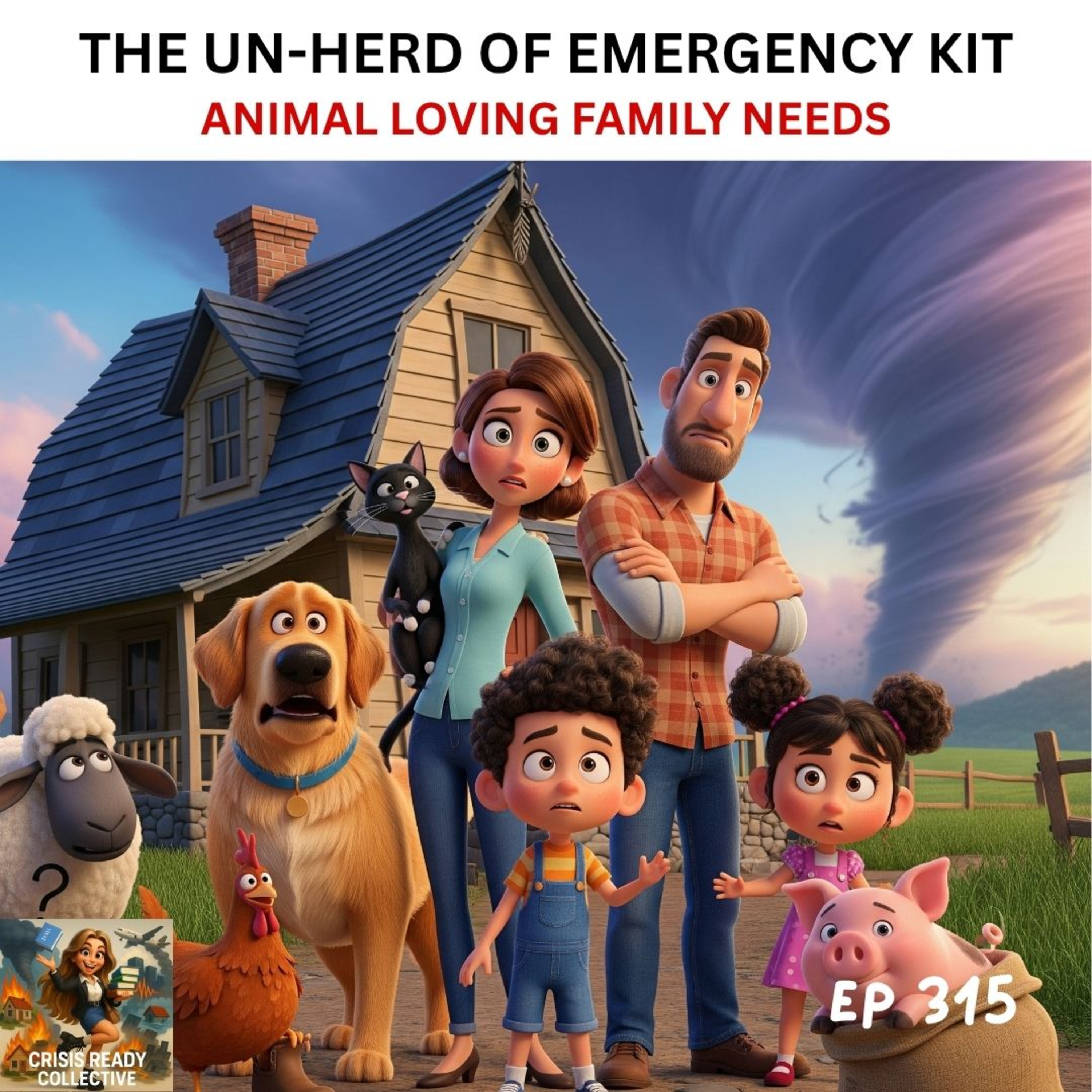 EPISODE 315 | THE UN-HERD OF EMERGENCY KIT: WHAT EVERY ANIMAL-LOVING FAMILY NEEDS! episode artwork