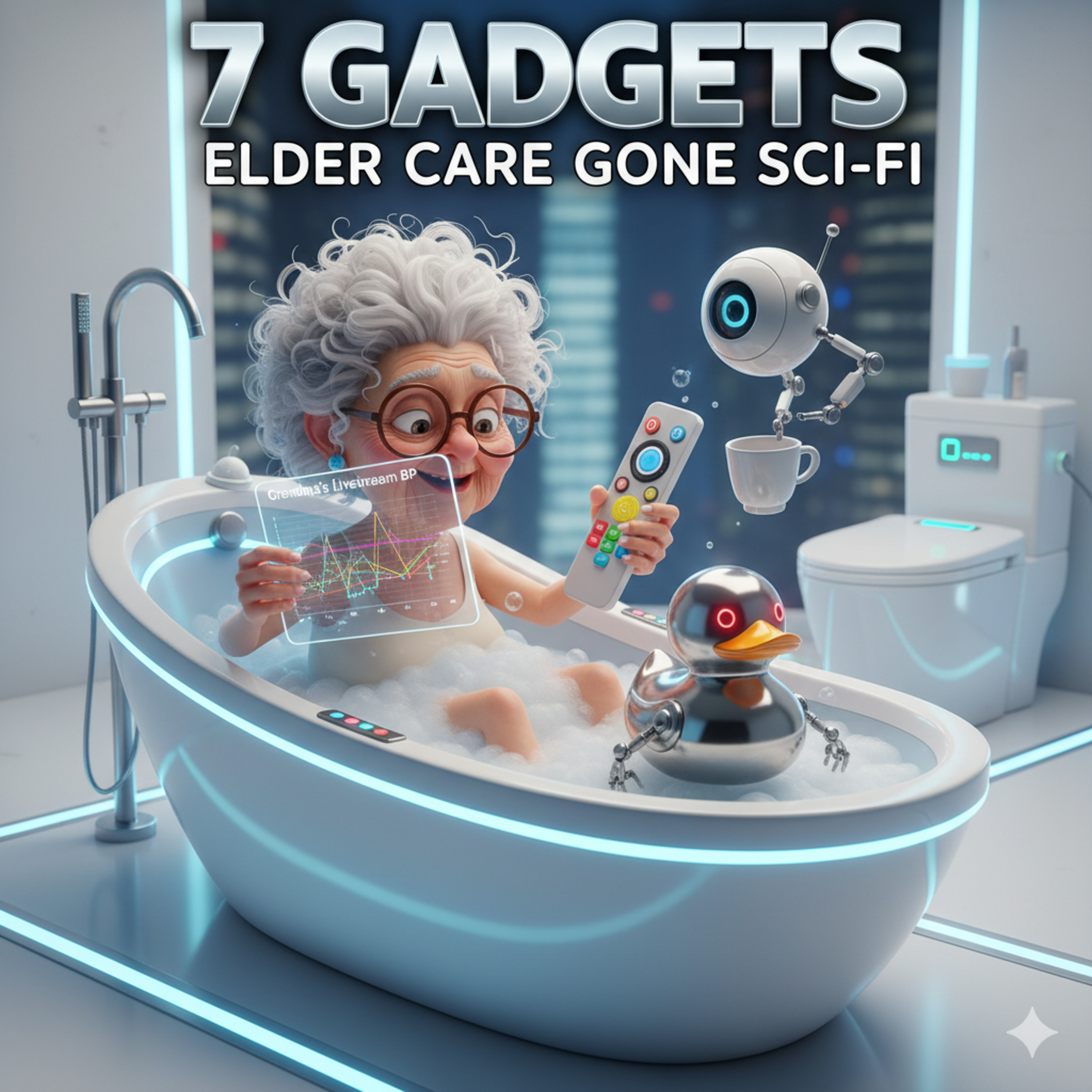 EPISODE 317 | 7 GADGETS THAT ARE REVOLUTIONIZING ELDERLY CARE- and making life easier episode artwork