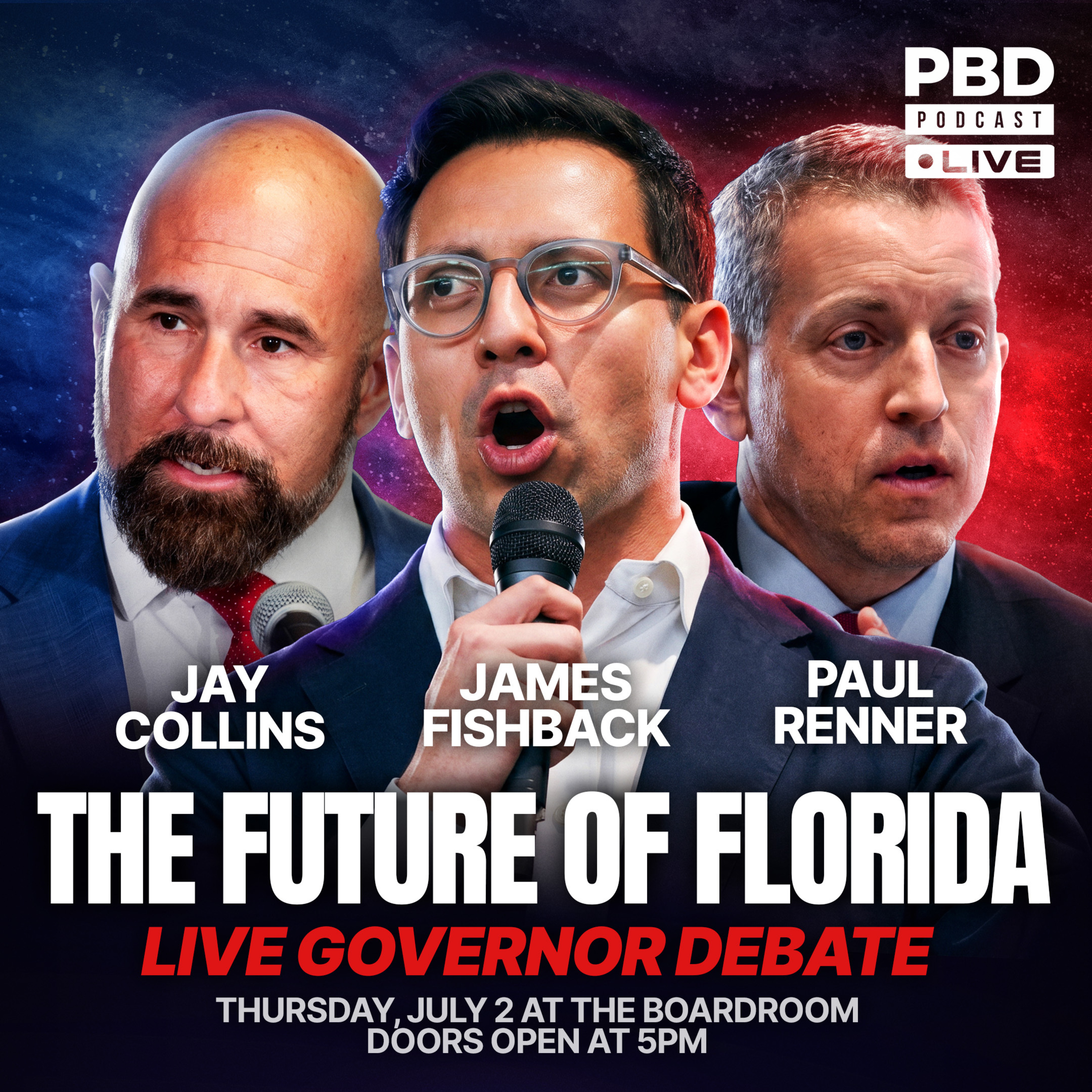 Florida Governor Debate 2026 | PBD Podcast 