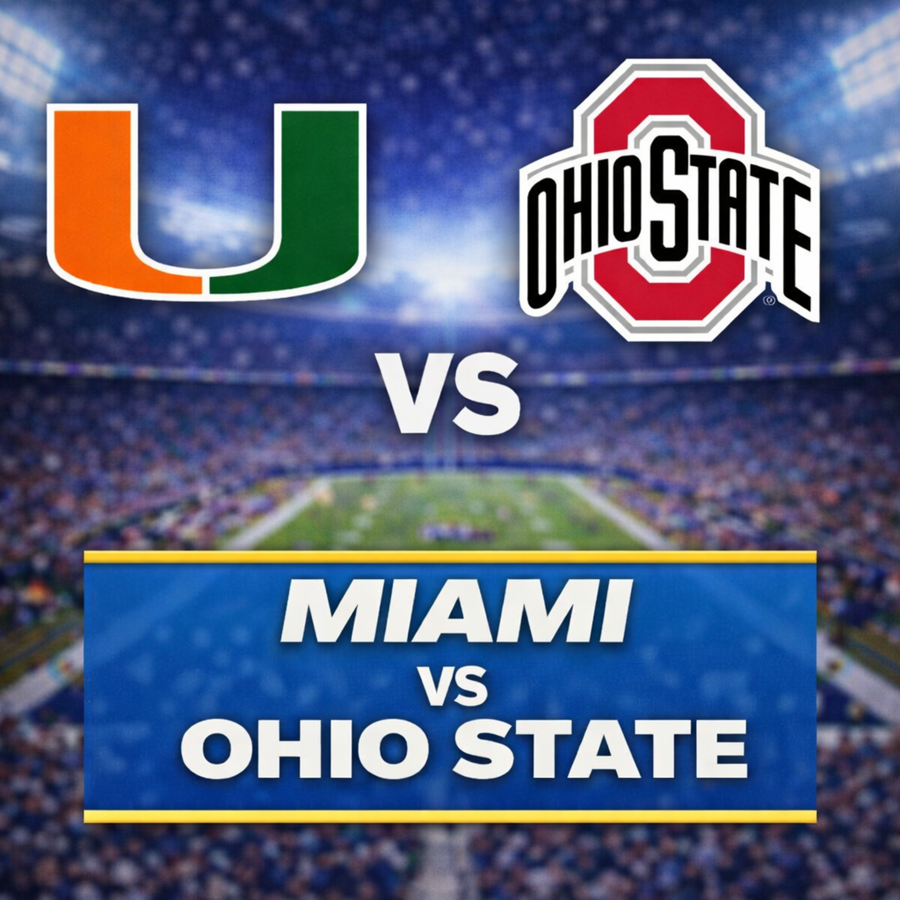 CFP Quarterfinal Miami(Fla) vs Ohio State: Preview and Prediction!