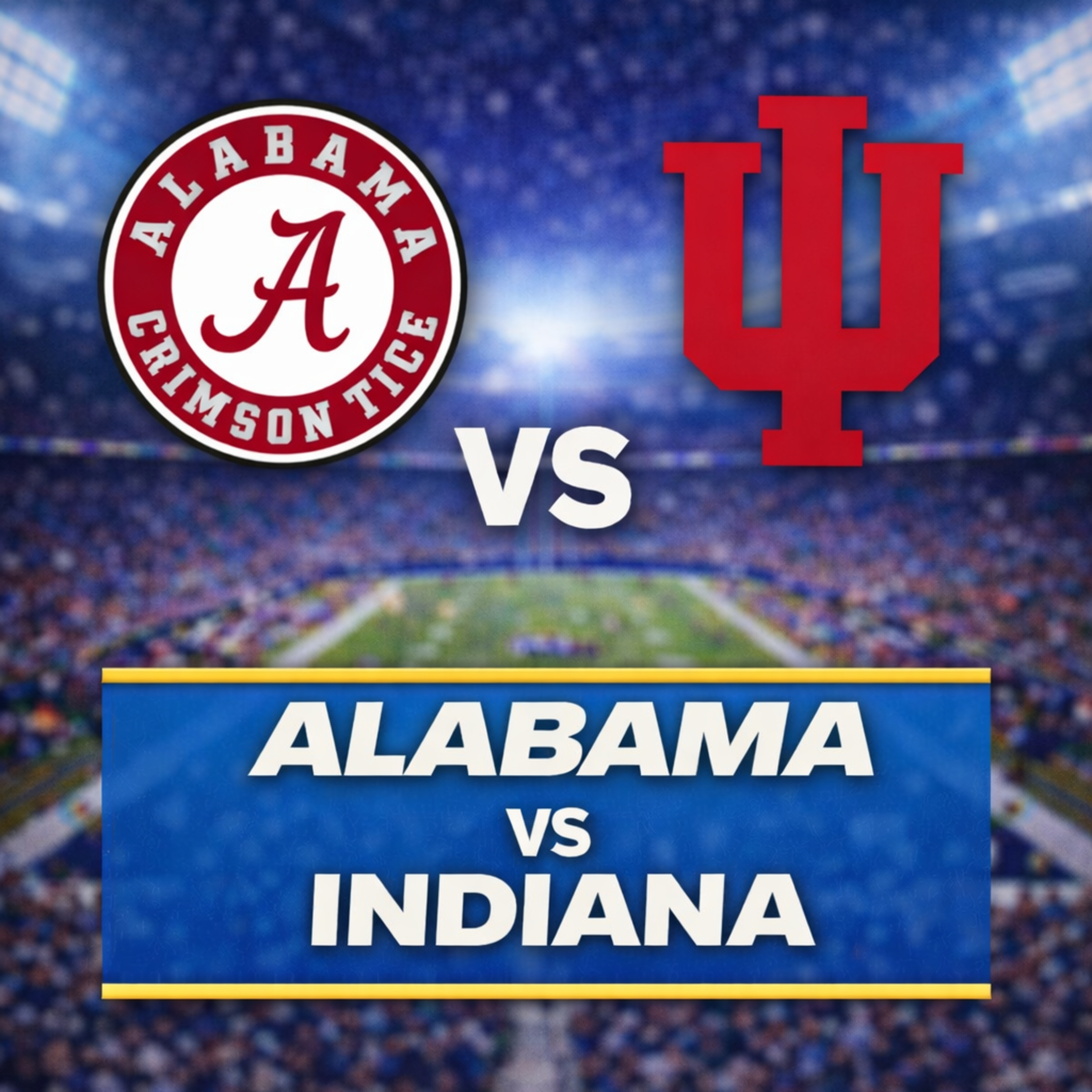 CFP Quarterfinal Alabama vs Indiana: Preview and Prediction!