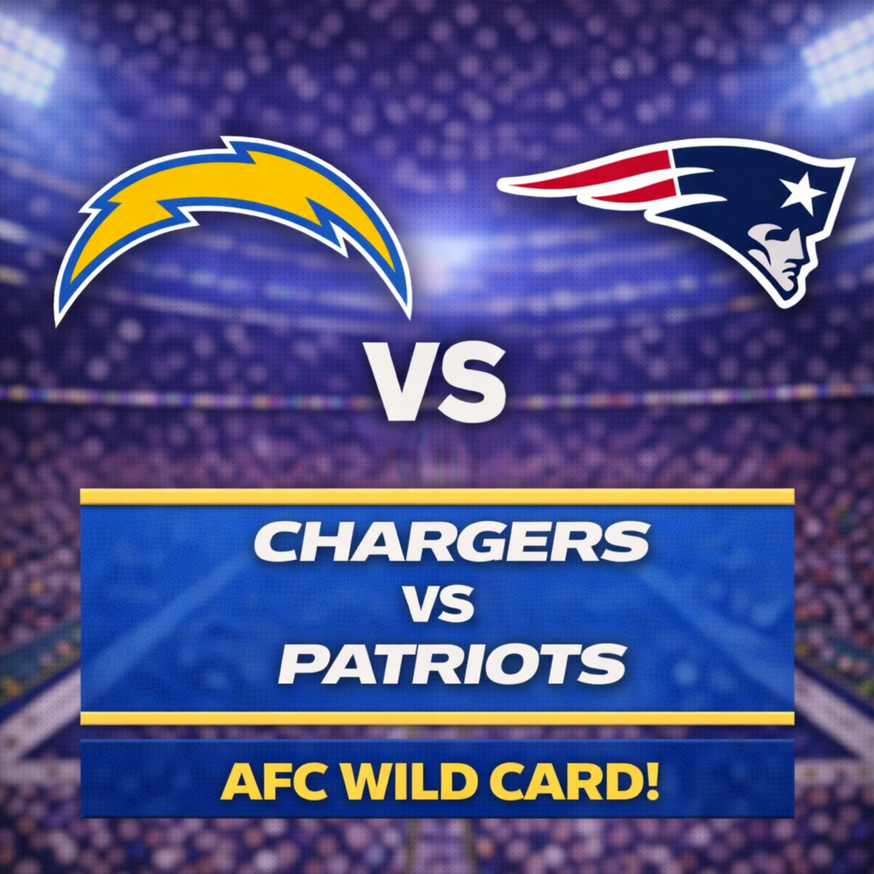 AFC Wildcard Chargers vs Patriots: Preview and Prediction